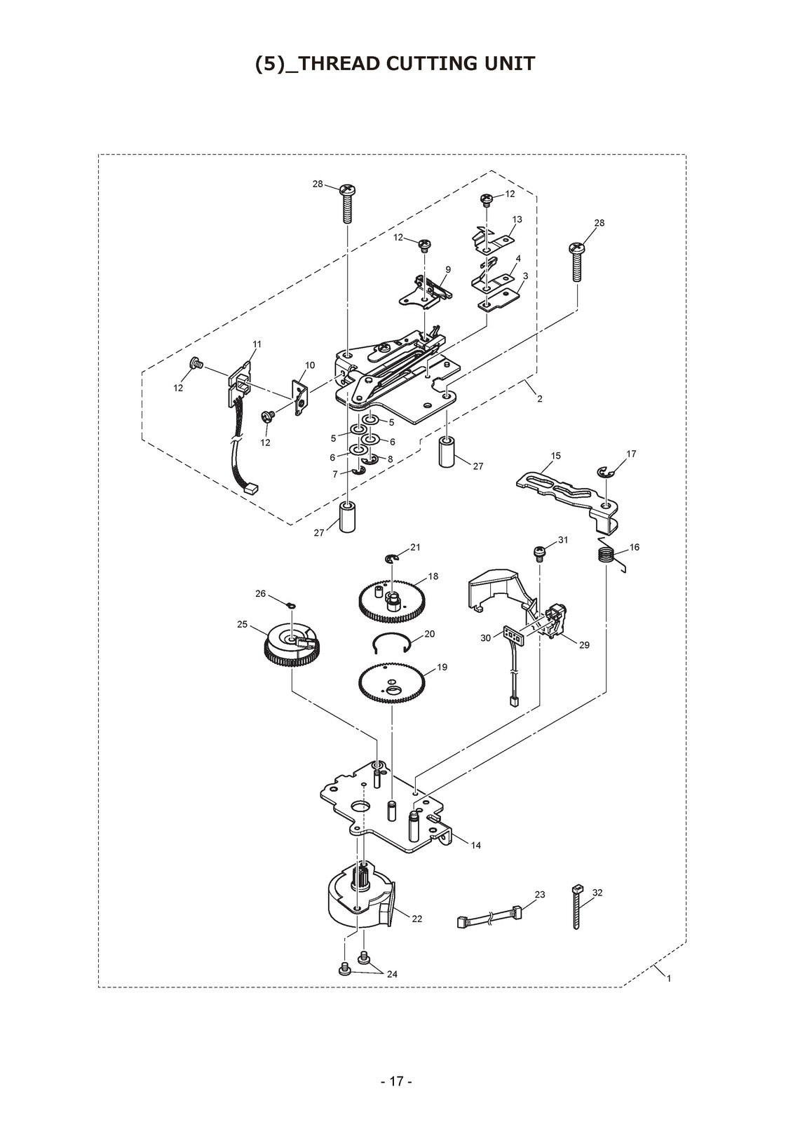 BROTHER BLPF Embroidery Machine Parts Reference List Manual 2019 - WIRE BOUND
