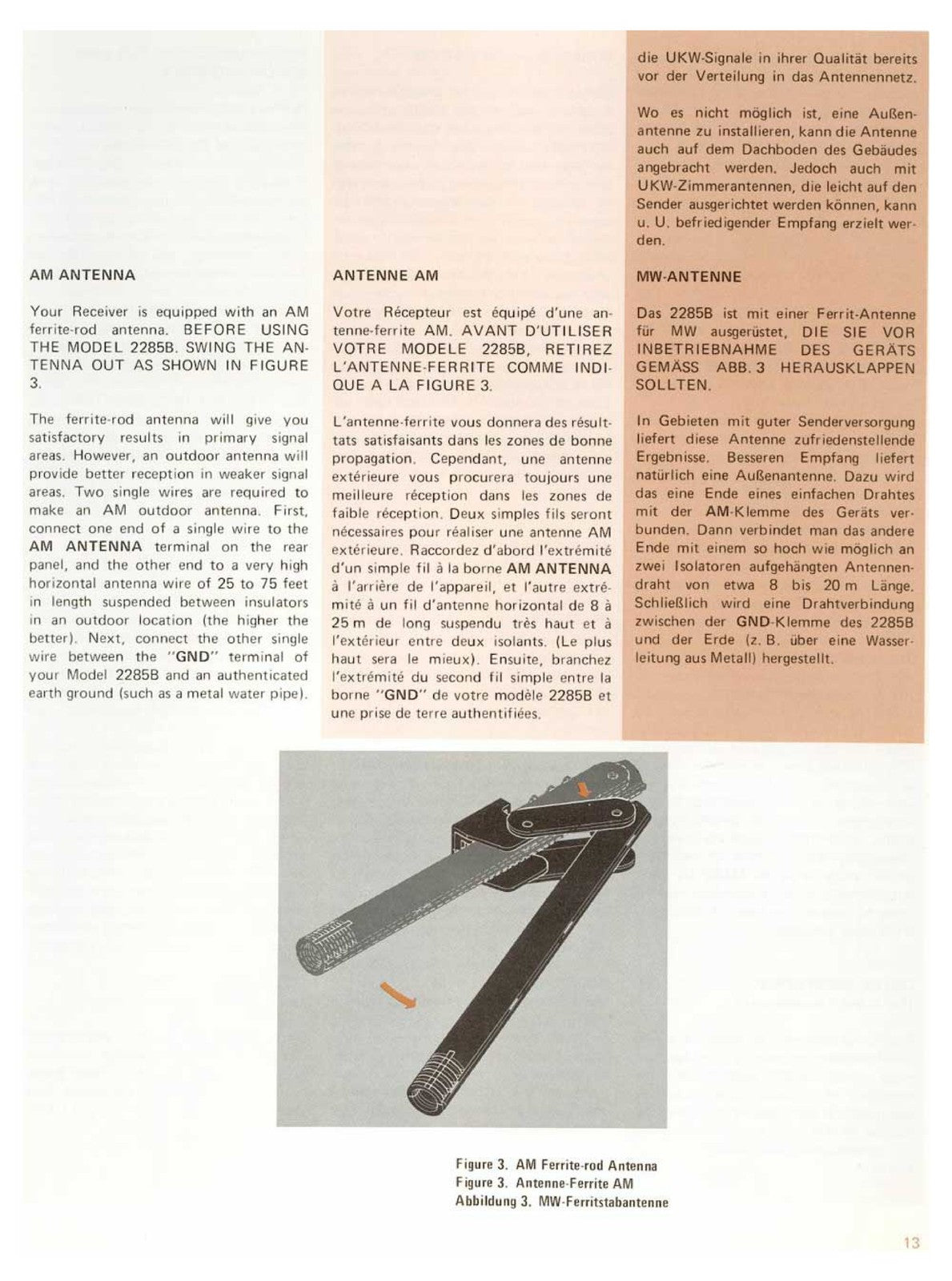 MARANTZ 2285B Operators & Service Manual BUNDLE - WIRE BOUND - TOUGH COVERS