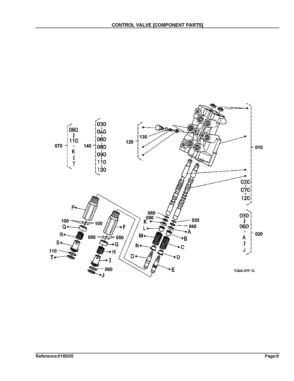 KUBOTA LA703 Loader Illustrated Parts List Manual - WIRE BOUND - TOUGH COVERS