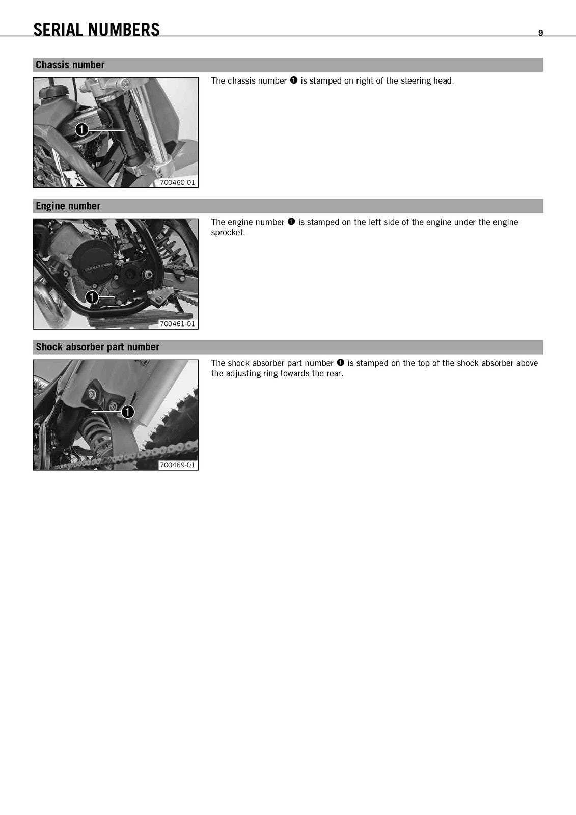 KTM 50 SX 50 SX Mini Owners Manual 2011 - STEEL WIRE BOUND - PROTECTIVE COVERS