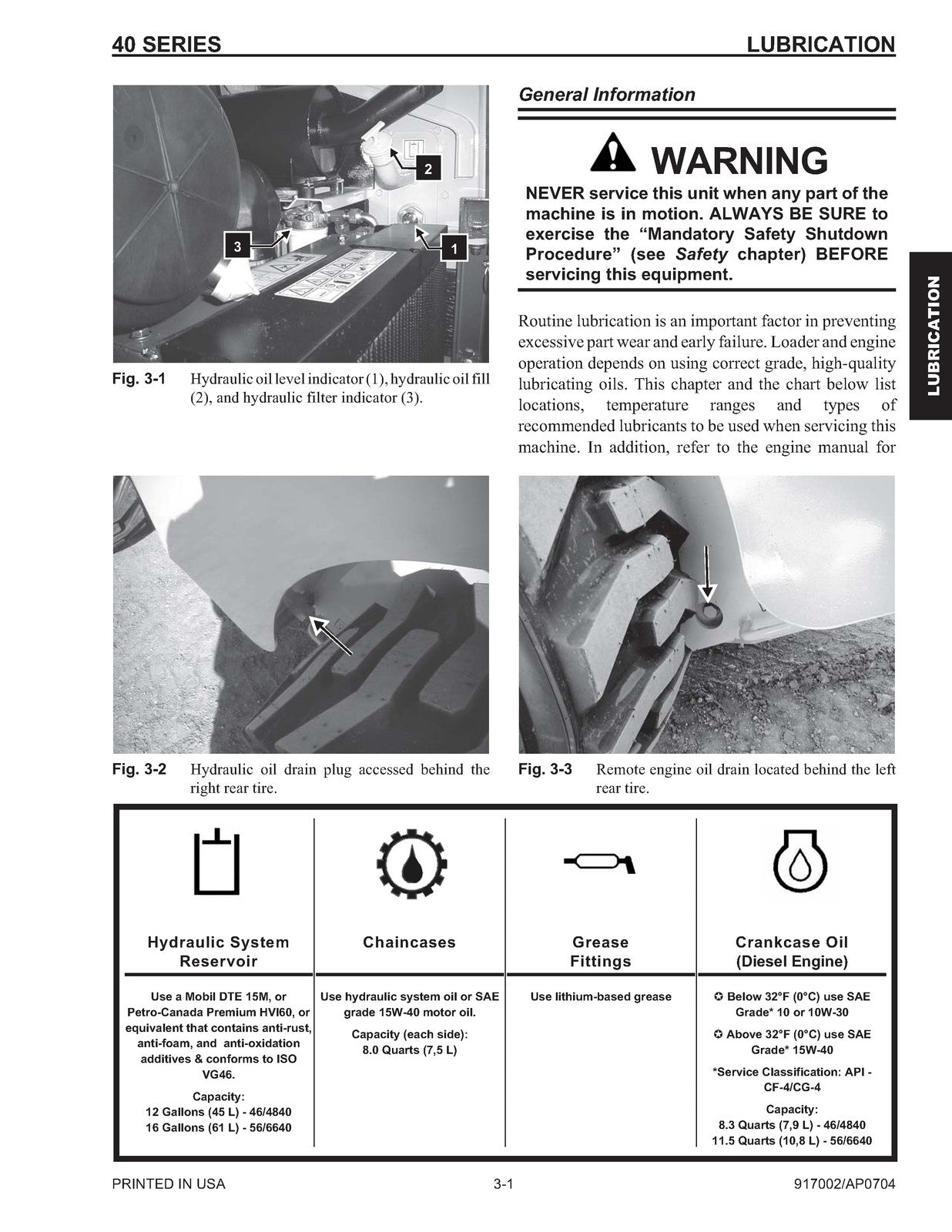 GEHL SL4640 SL4840 SL5640 SL6640 Skid-Steer Loader Service Manual - WIRE BOUND