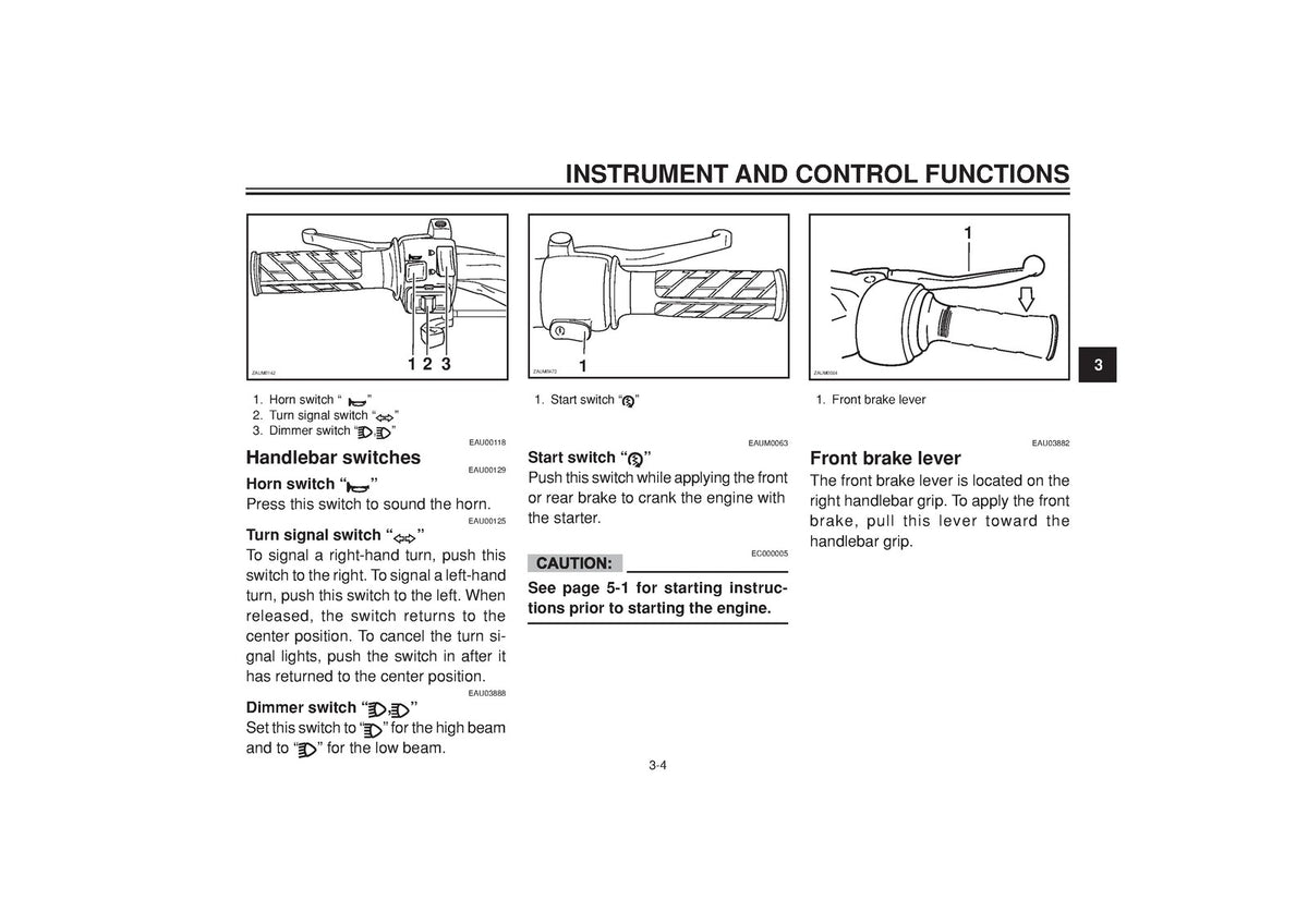 YAMAHA EW50 Naked Scooter Owners Manual 2005 - STEEL WIRE BOUND - TOUGH COVERS
