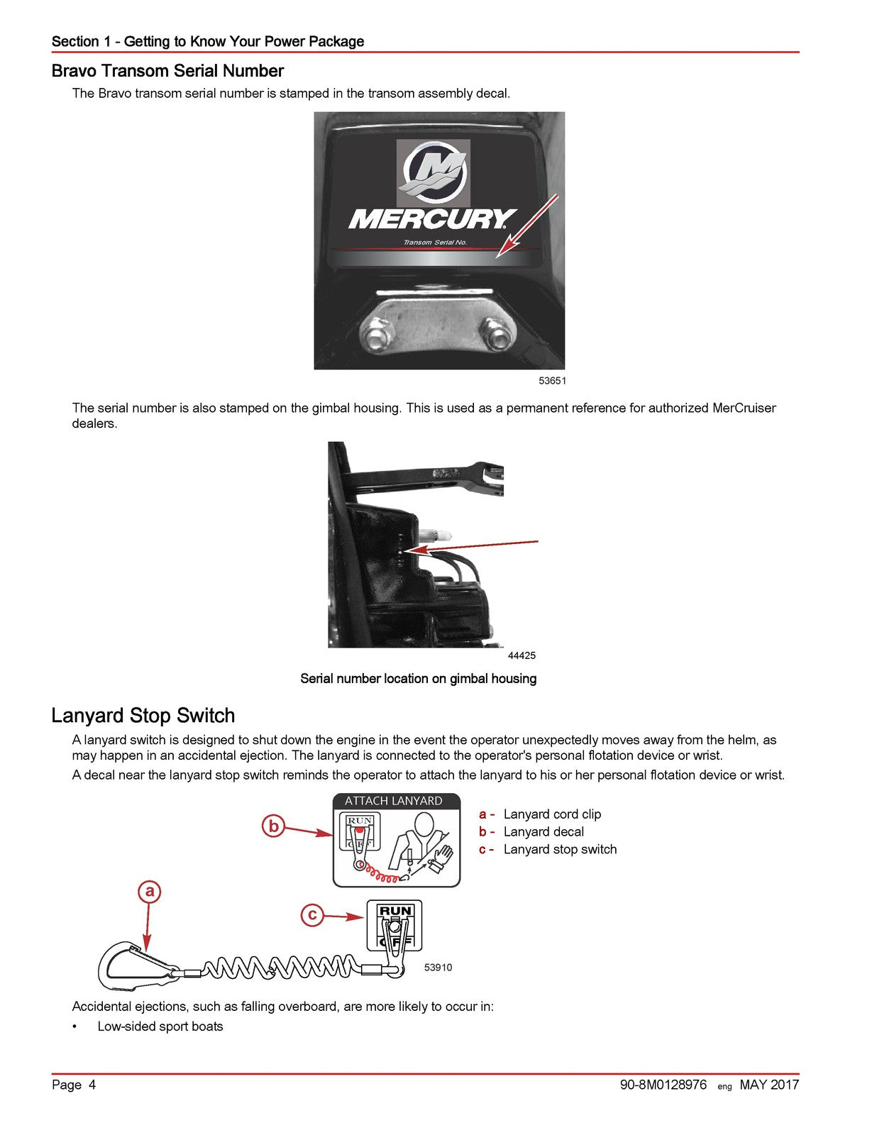 MERCURY MERCRUISER 82L MAG HO SeaCore Sterndrive Maintenance Manual 2017