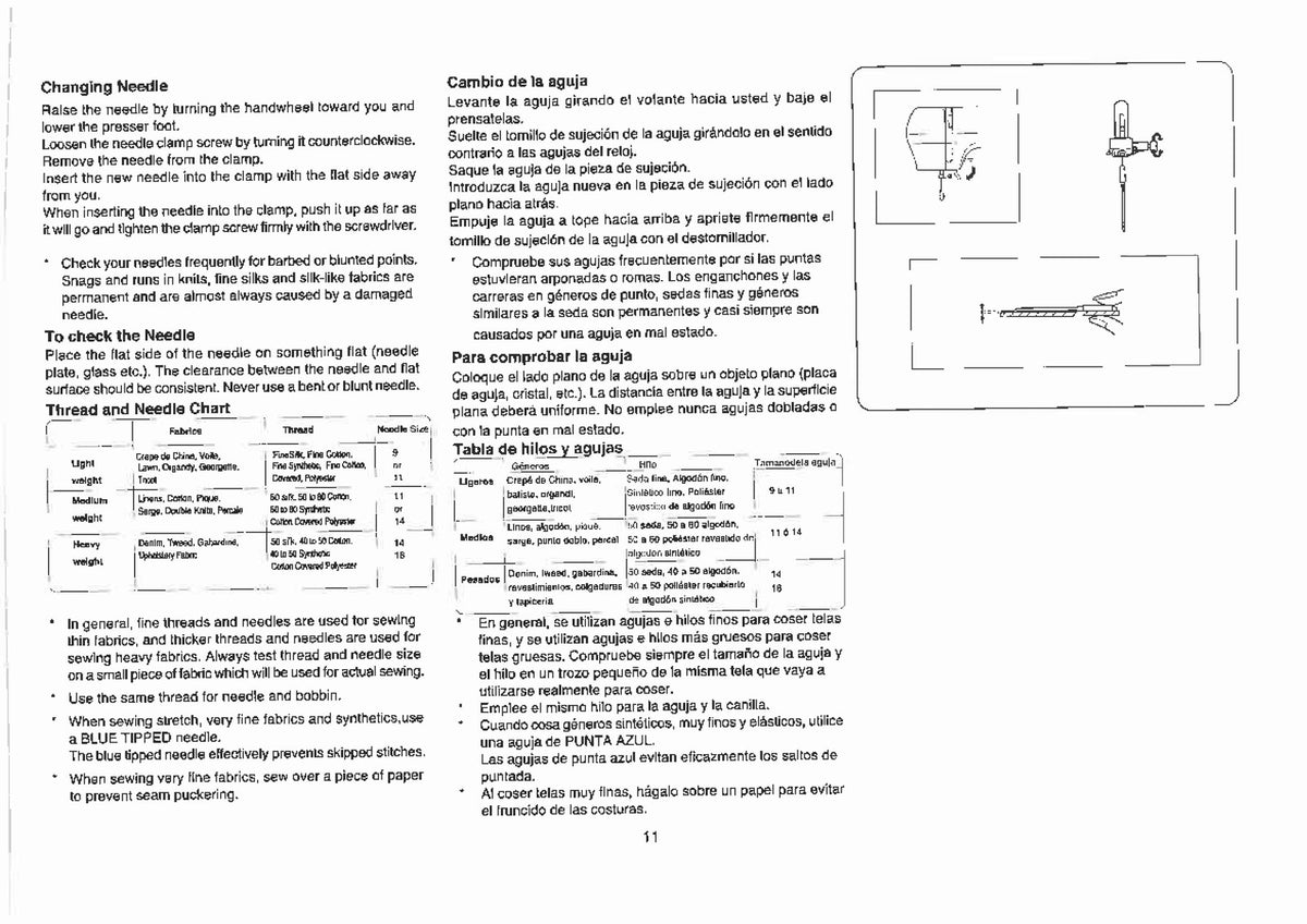 ALFA 2304 1426 Sewing Machine Instruction Book Manual - WIRE BOUND - COVERS