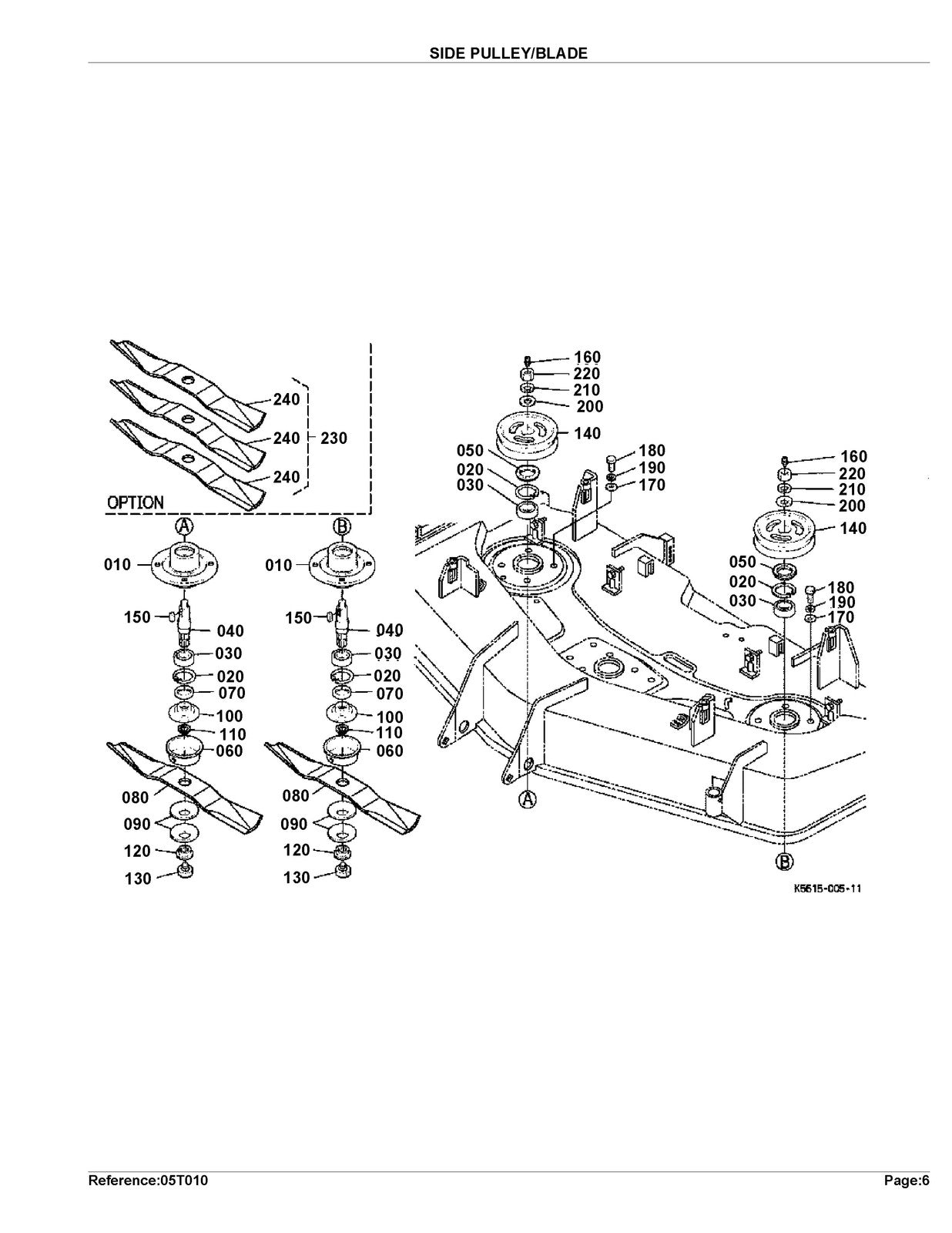KUBOTA RCK54-18Z 54in Mower Parts Manual - STEEL WIRE BOUND - PROTECTIVE COVERS