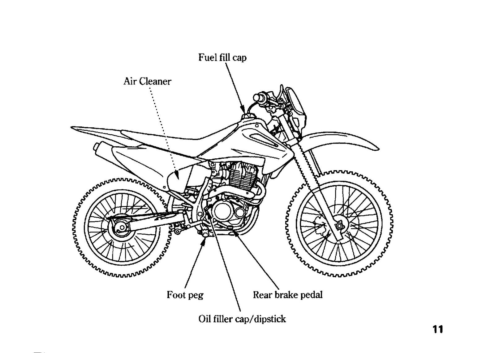 HONDA CRF230F Motorcycle Owners Manual 2002 - STEEL WIRE BOUND - TOUGH COVERS