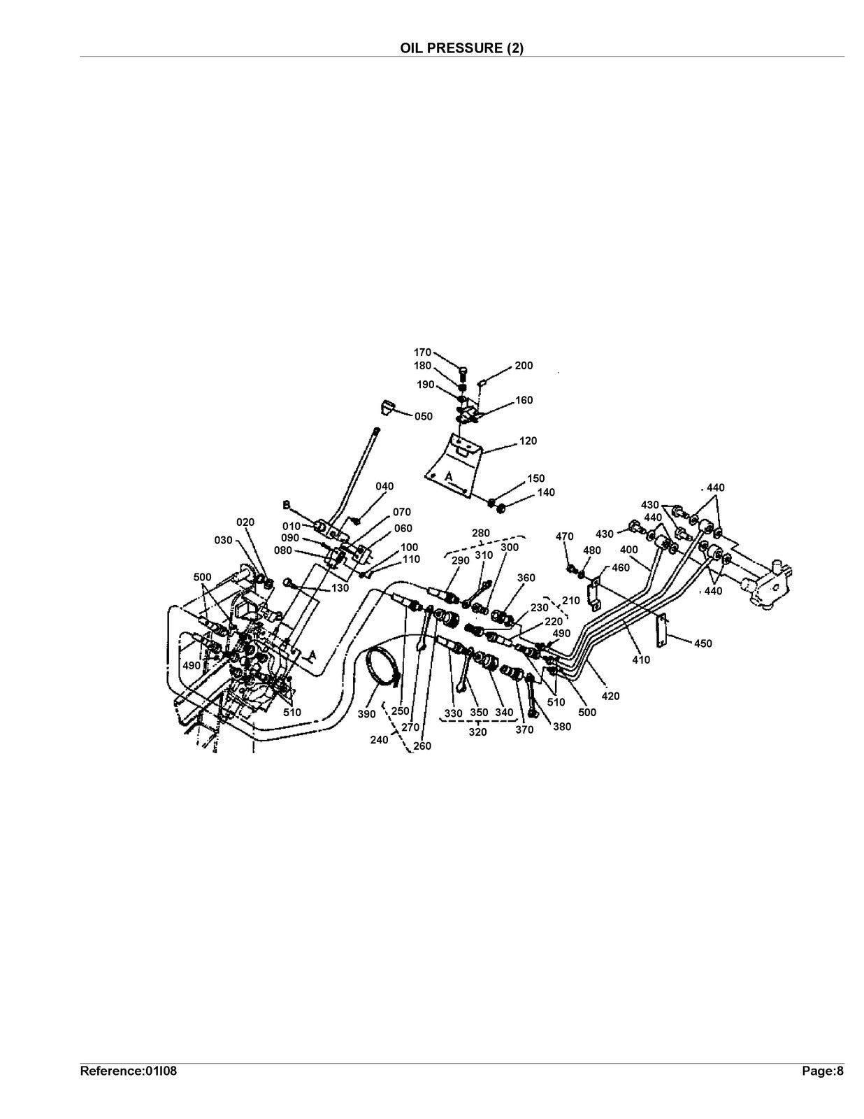 KUBOTA LA350 Loader Illustrated Parts List Manual - WIRE BOUND - TOUGH COVERS