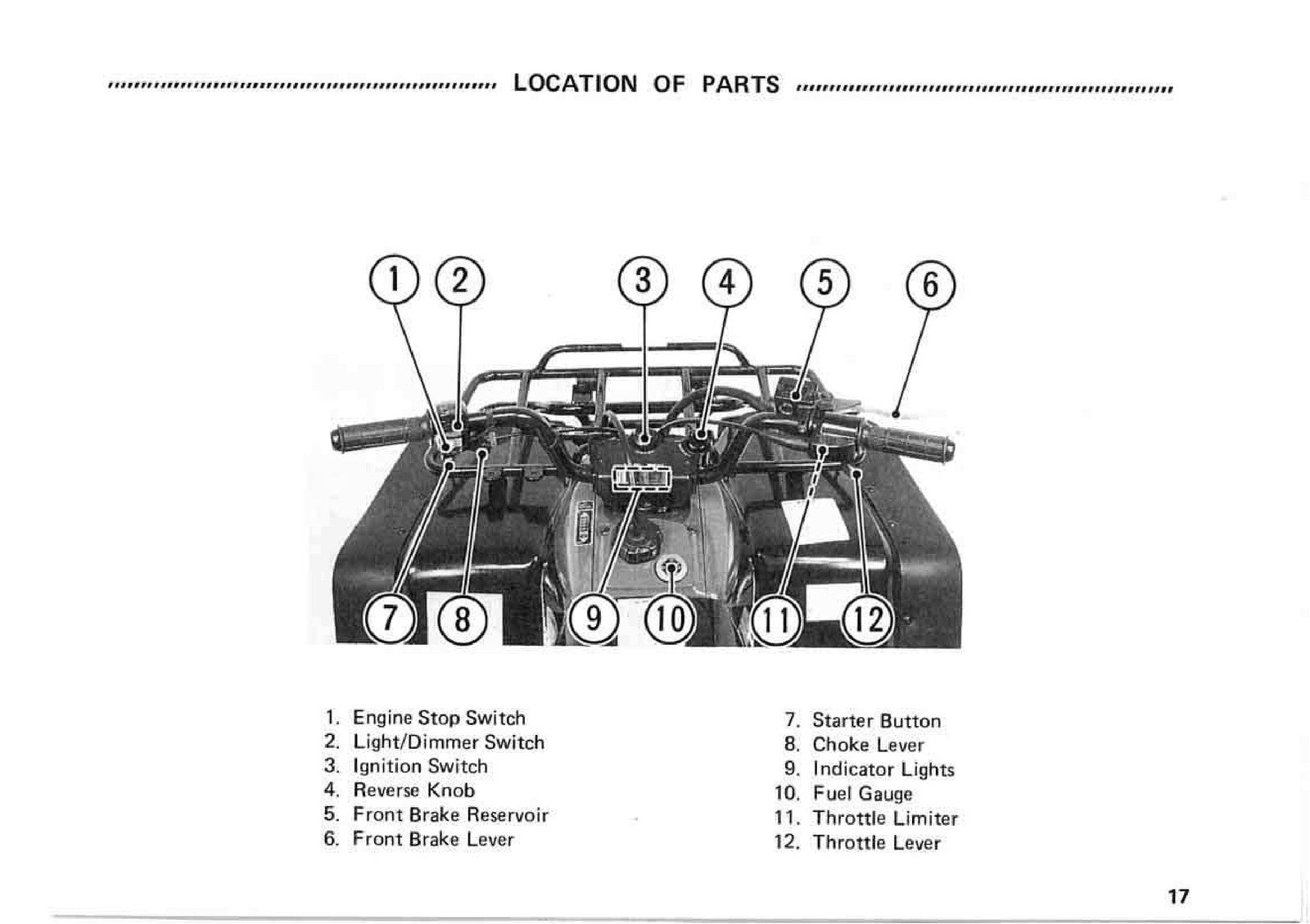KAWASAKI Bayou 300 All Terrain Vehicle Owners Manual - WIRE BOUND - TOUGH COVERS