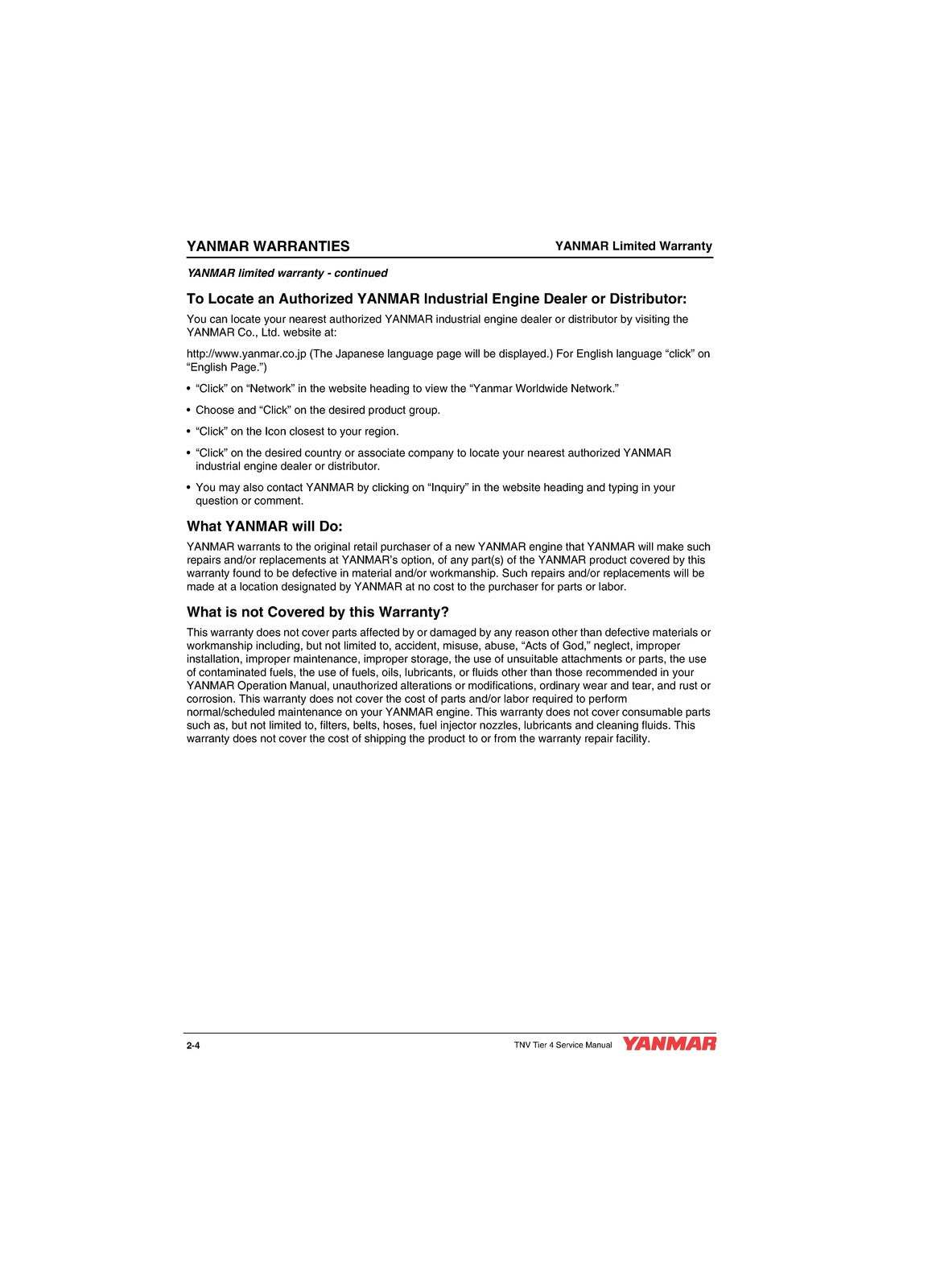 YANMAR 3TNV88C 3TNV86CT 4TNV88C  More Engine Service Manual, FOLDOUTS