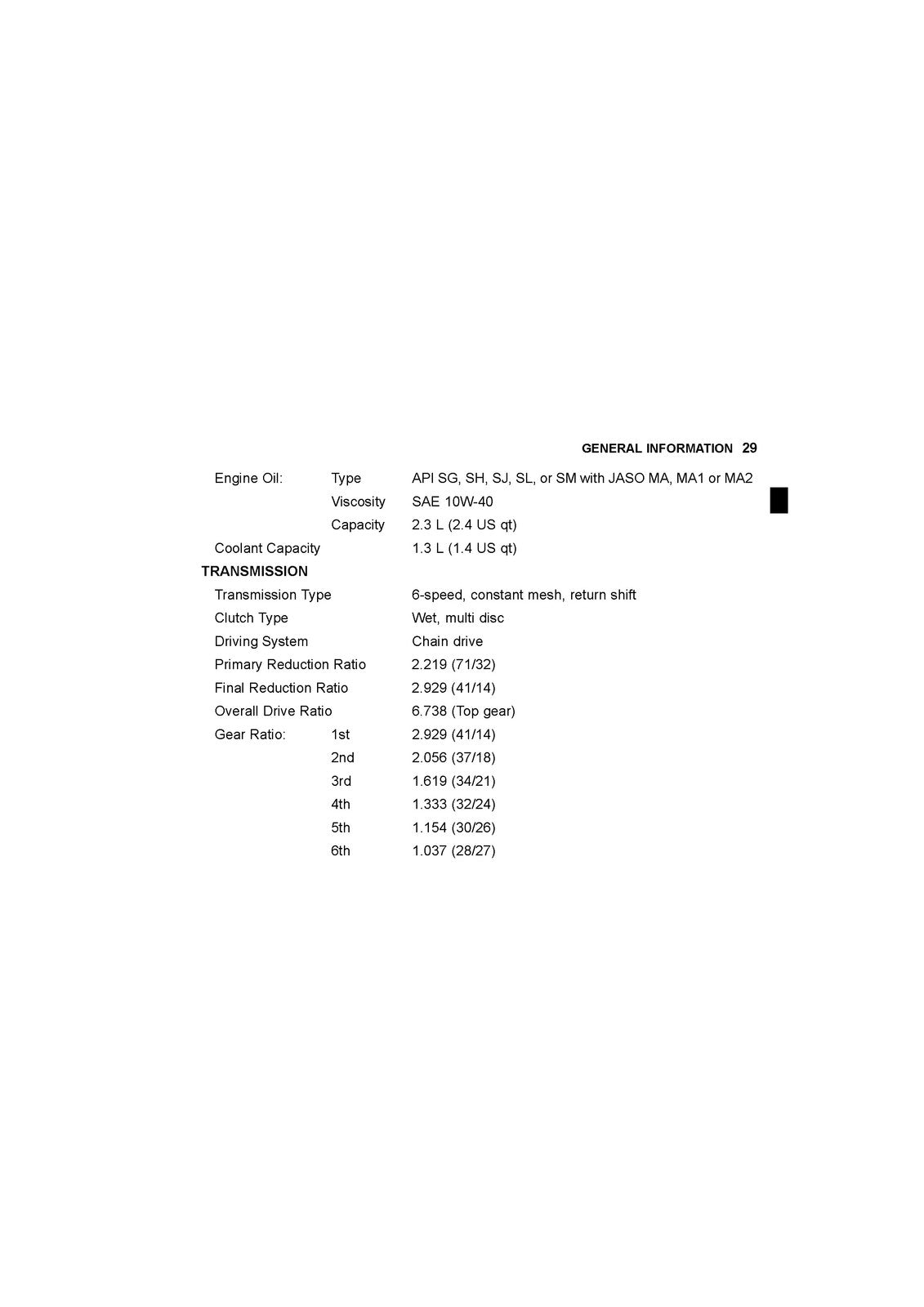 KAWASAKI Ninja 400 ABS Motorcycle Owners Manual 2019 - WIRE BOUND - TOUGH COVERS