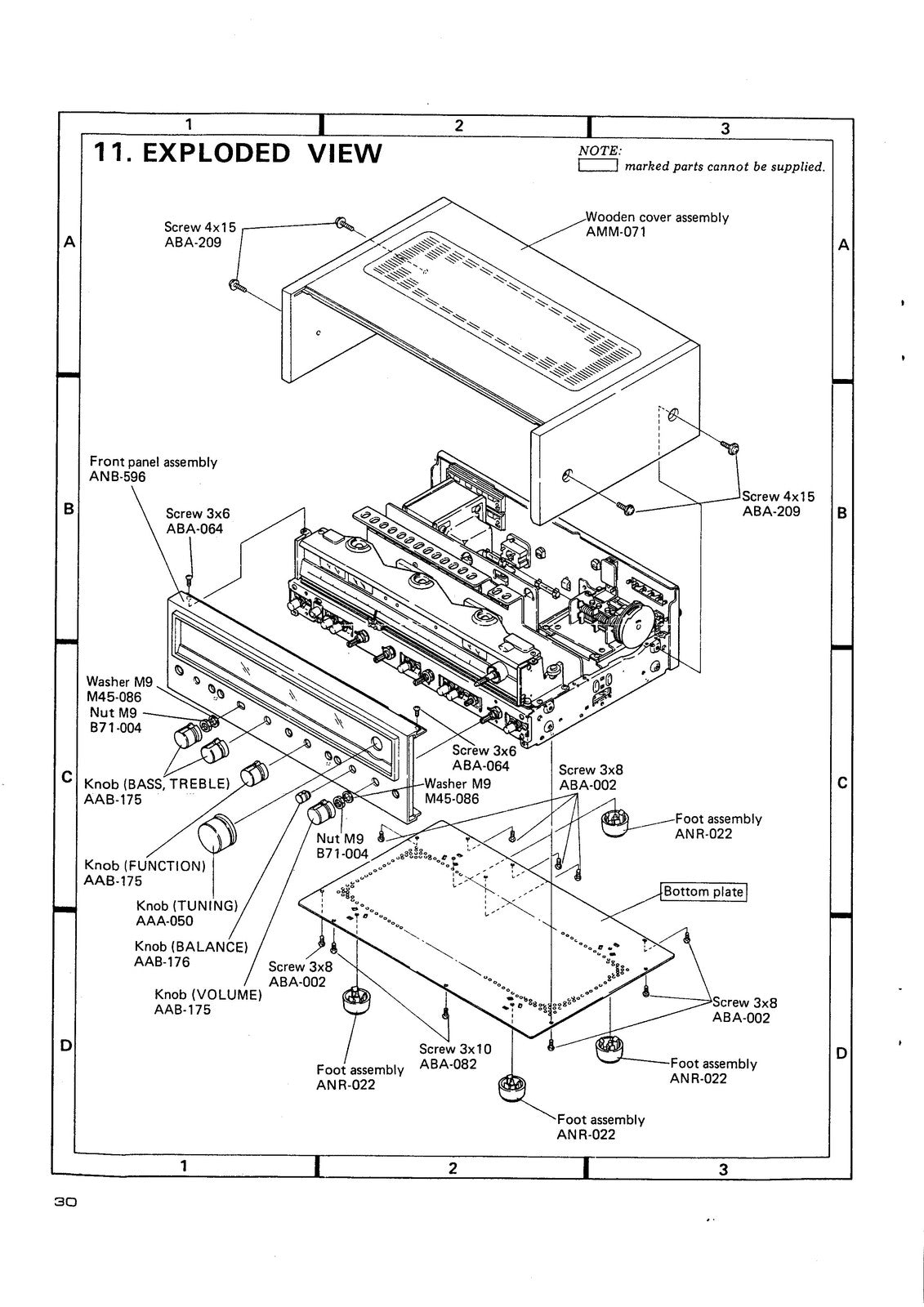 PIONEER SX-680 SX-690 AM FM Stereo Receiver Service Manual, FOLDOUTS