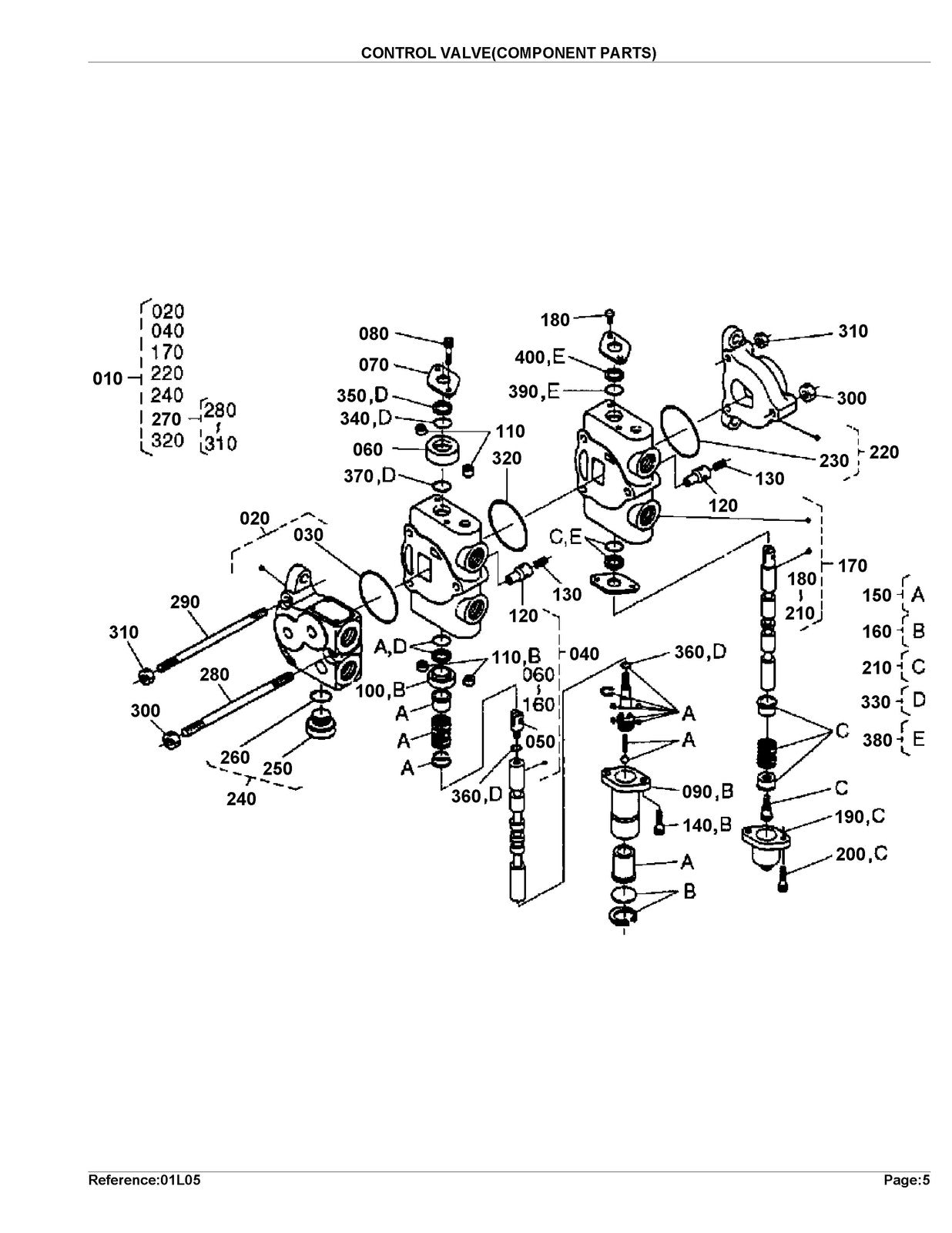 KUBOTA TL421 Loader Illustrated Parts List Manual - WIRE BOUND - TOUGH COVERS