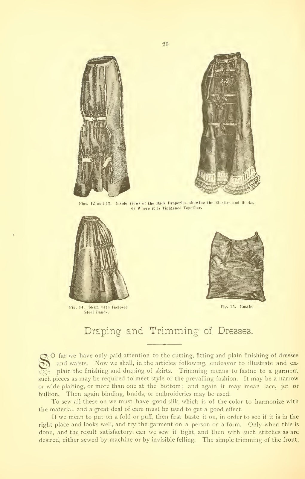 HECKLINGER Ladies Garments Cutting And Making Instruction Manual 1886 - BOUND