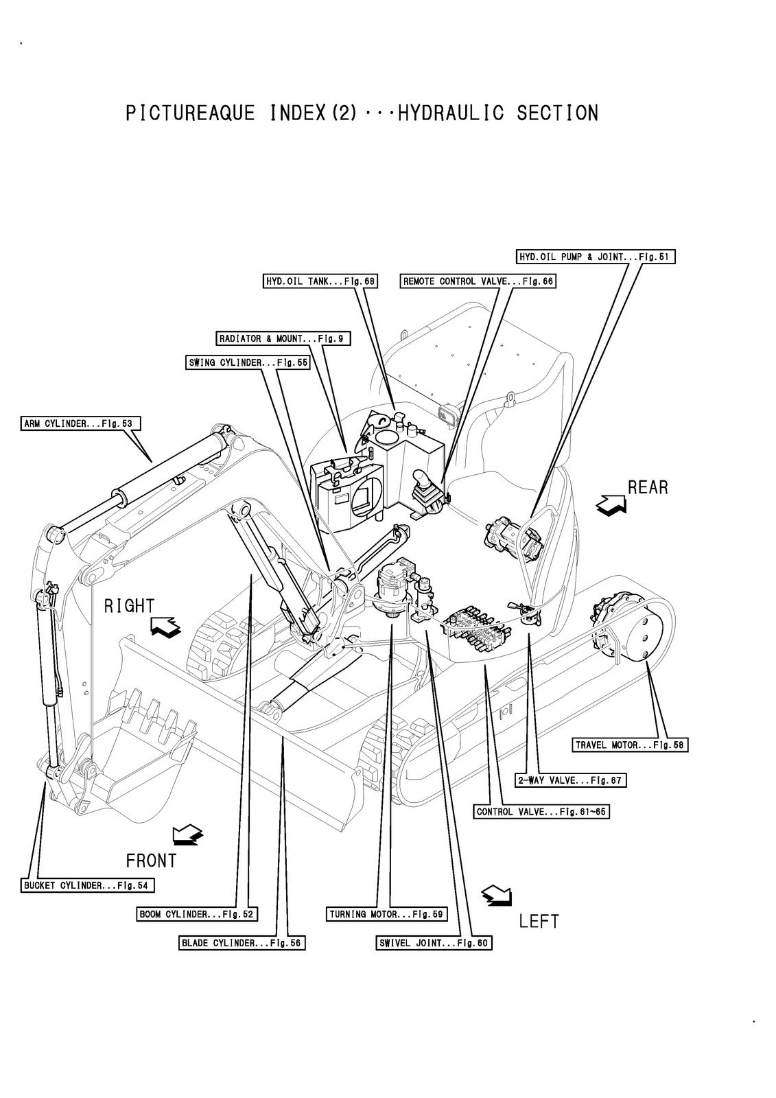 YANMAR ViO50-2A Excavator Parts Catalog Manual 2006 - BOUND - COVERS - FOLDOUTS