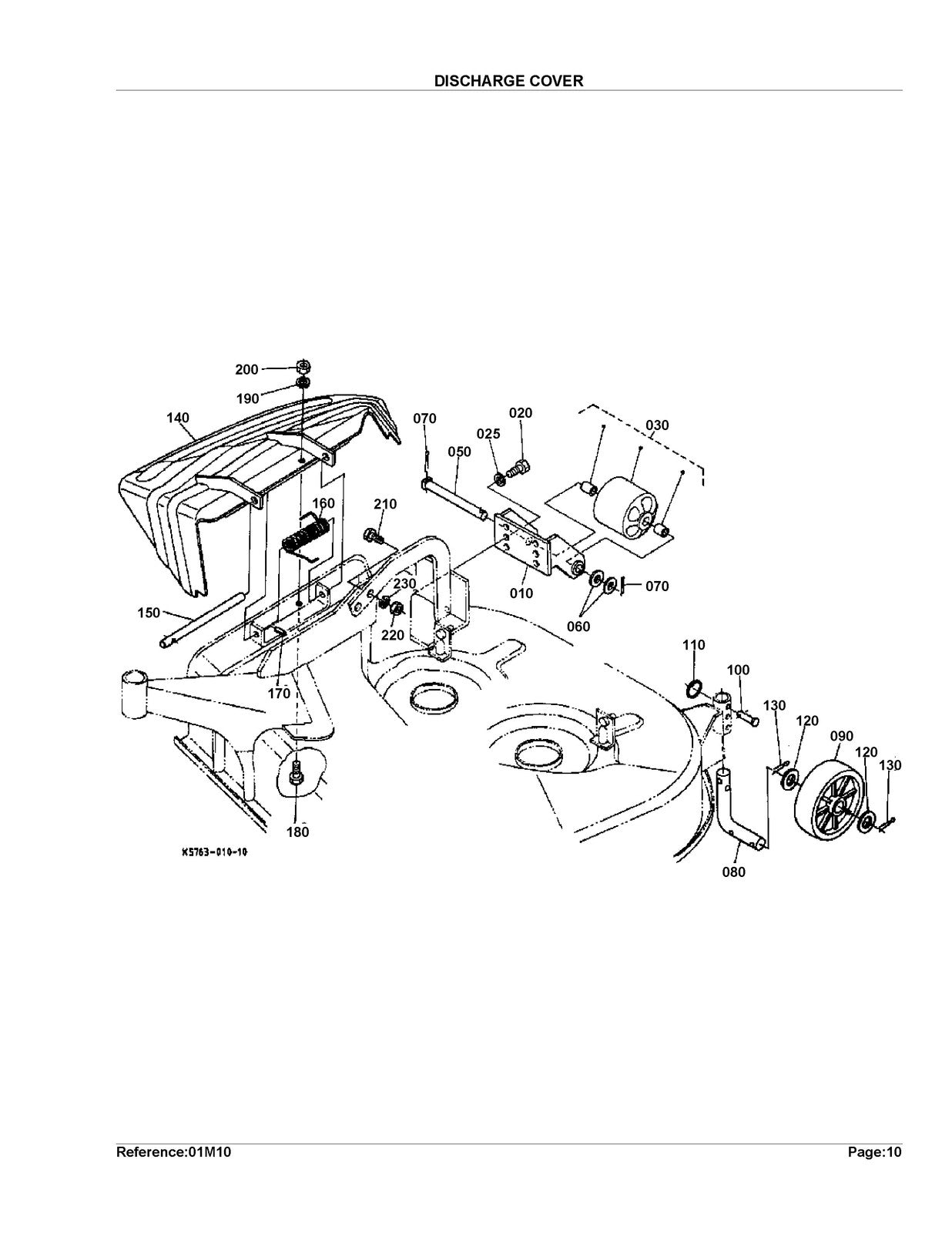 KUBOTA RCK60-24B Parts Manual - STEEL WIRE BOUND - PROTECTIVE COVERS