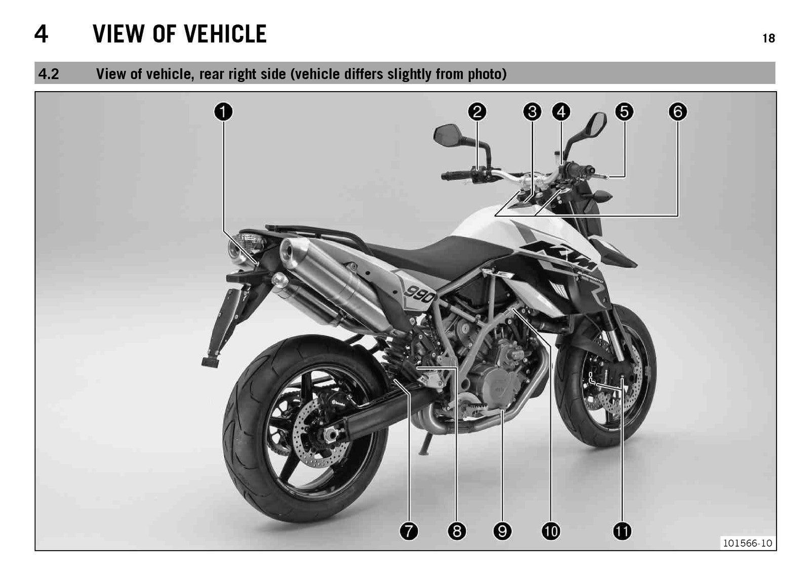 KTM 990 Supermoto R Owners Manual 2013 - STEEL WIRE BOUND - PROTECTIVE COVERS