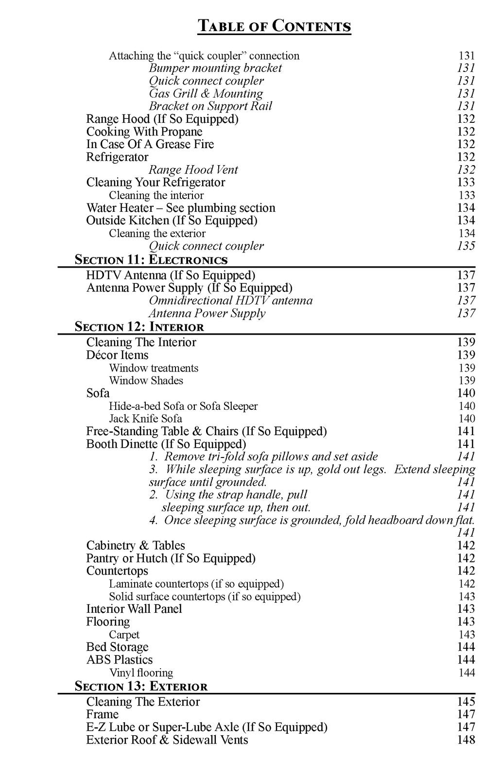 STARCRAFT Satellite TT Travel Trailer Owners Manual 2018 - WIRE BOUND - COVERS