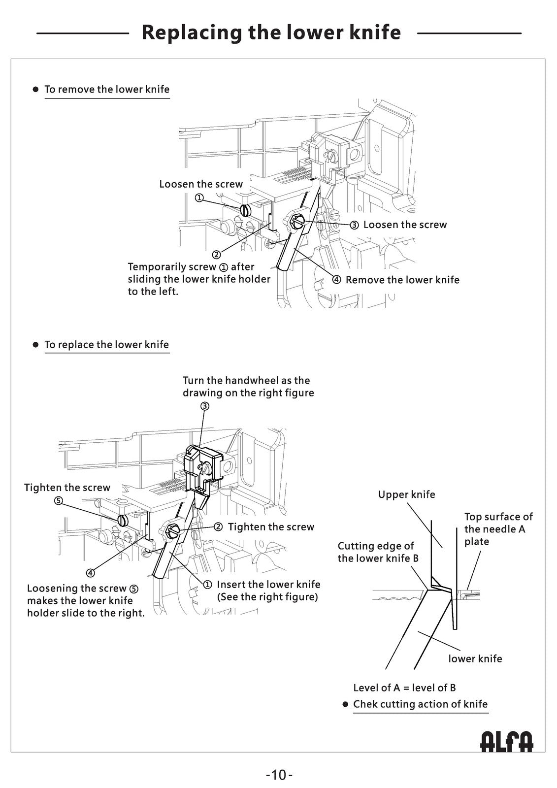 ALFA A1950 A1955 Sewing Machine Instruction Manual - WIRE BOUND - TOUGH COVERS