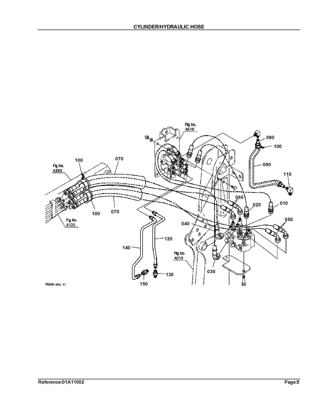 KUBOTA TL1150 Loader Illustrated Parts List Manual - WIRE BOUND - TOUGH COVERS