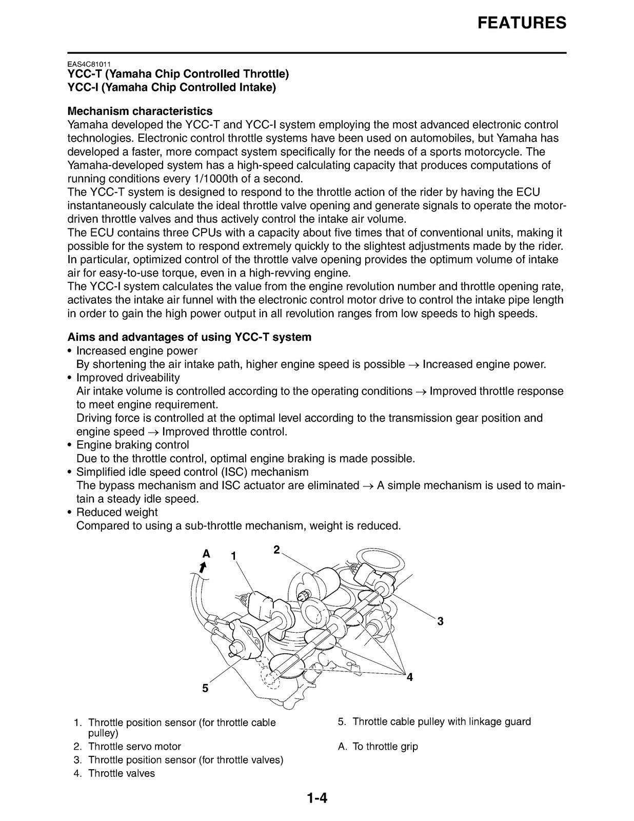 YAMAHA YZFR6X Service Manual 2008 - BOUND - COVERS - XL FOLDOUT PAGES