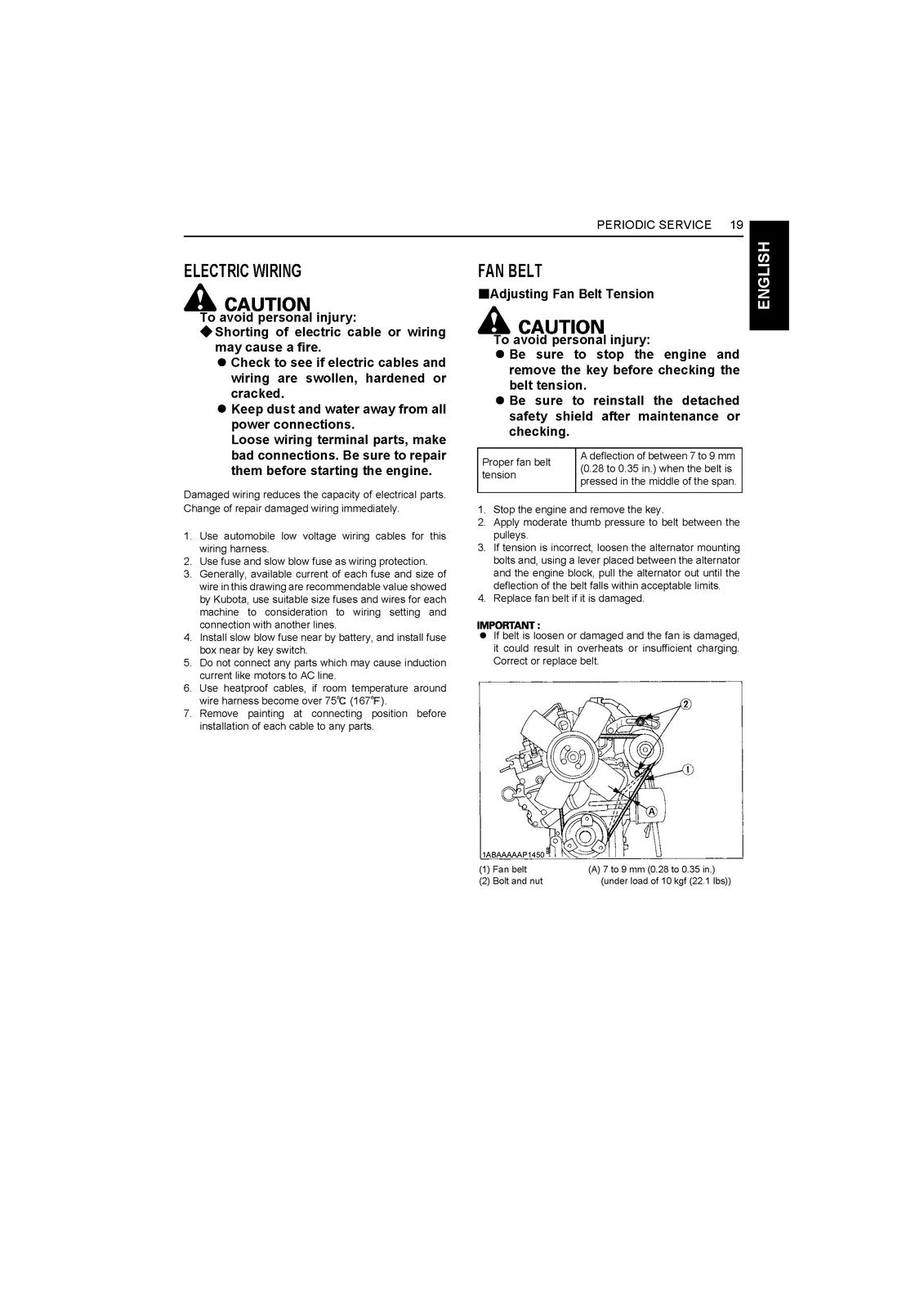 KUBOTA Super Mini Series Engine Operators Manual - WIRE BOUND - TOUGH COVERS