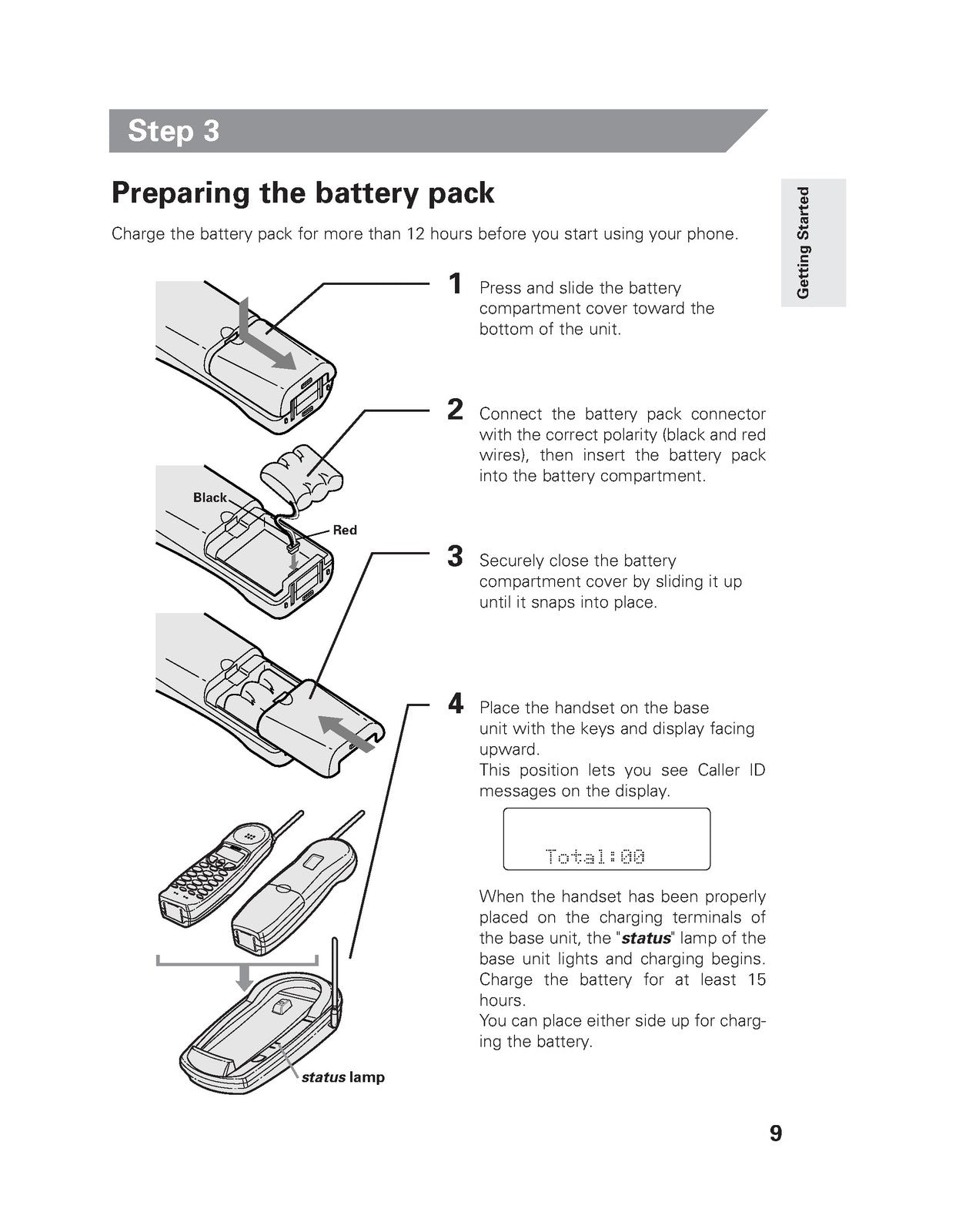 UNIDEN EXLI 8962 Cordless Telephone Owners Manual 1999 - WIRE BOUND - COVERS