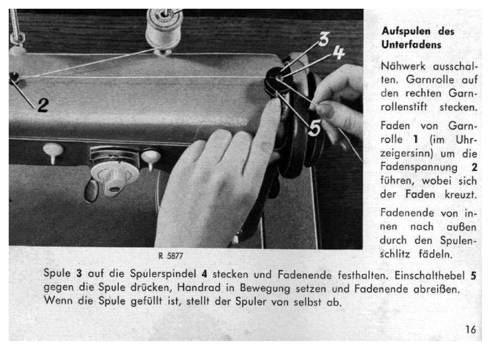 PFAFF 230 Sewing Machine Operating Instructions Manual - WIRE BOUND - COVERS