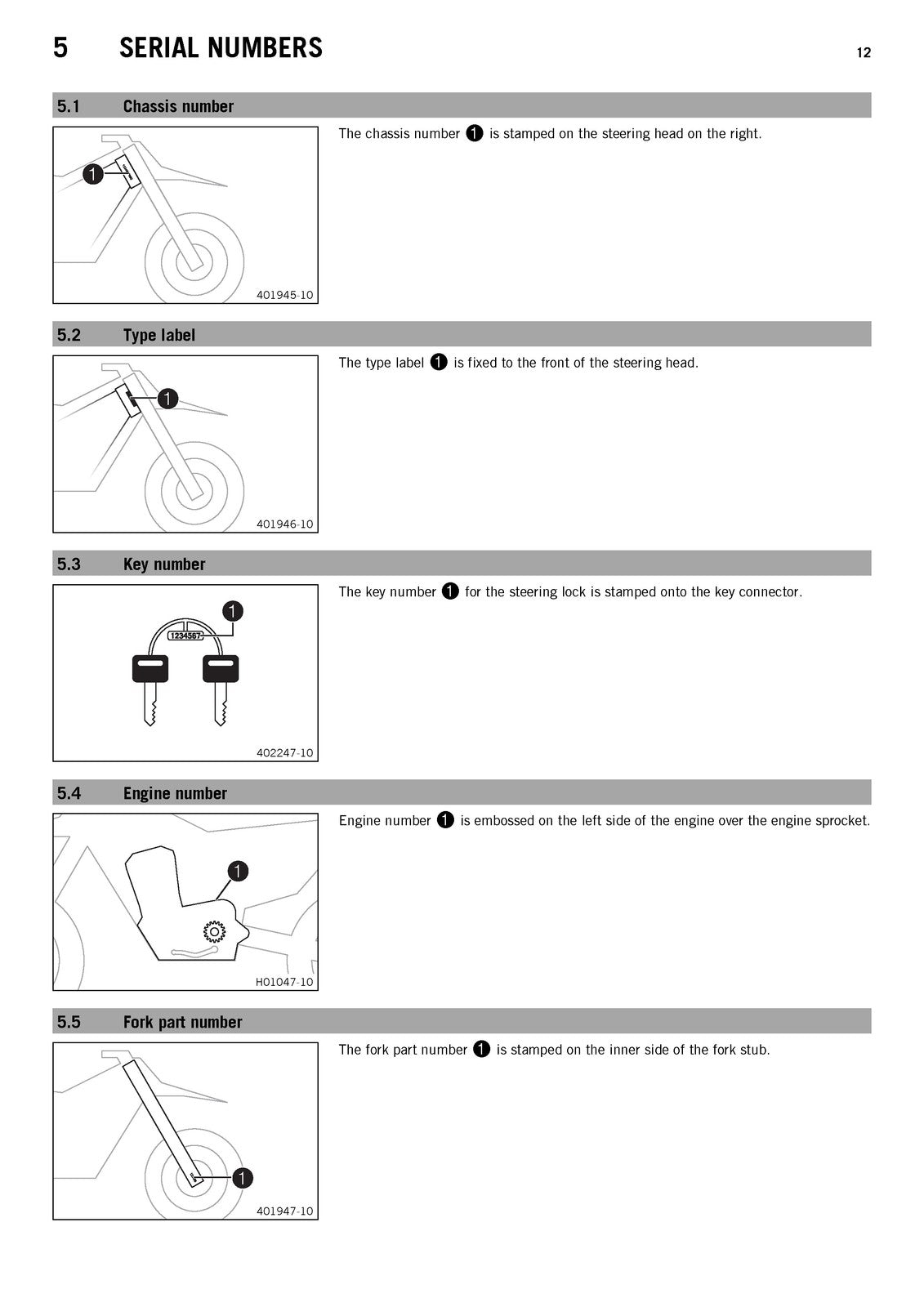 KTM 350 EXC-F Owners Manual 2017 - STEEL WIRE BOUND - PROTECTIVE COVERS