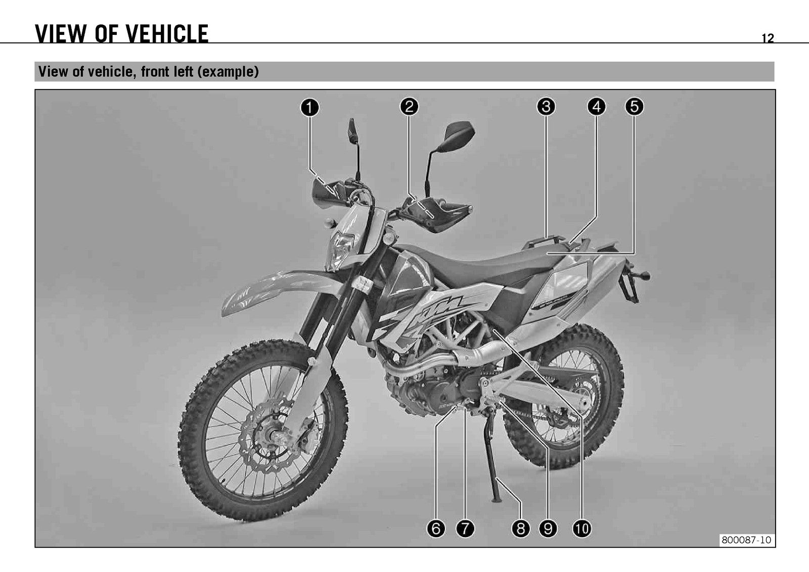 HUSQVARNA 690 Enduro R EU Owners Manual 2011 - STEEL WIRE BOUND - TOUGH COVERS