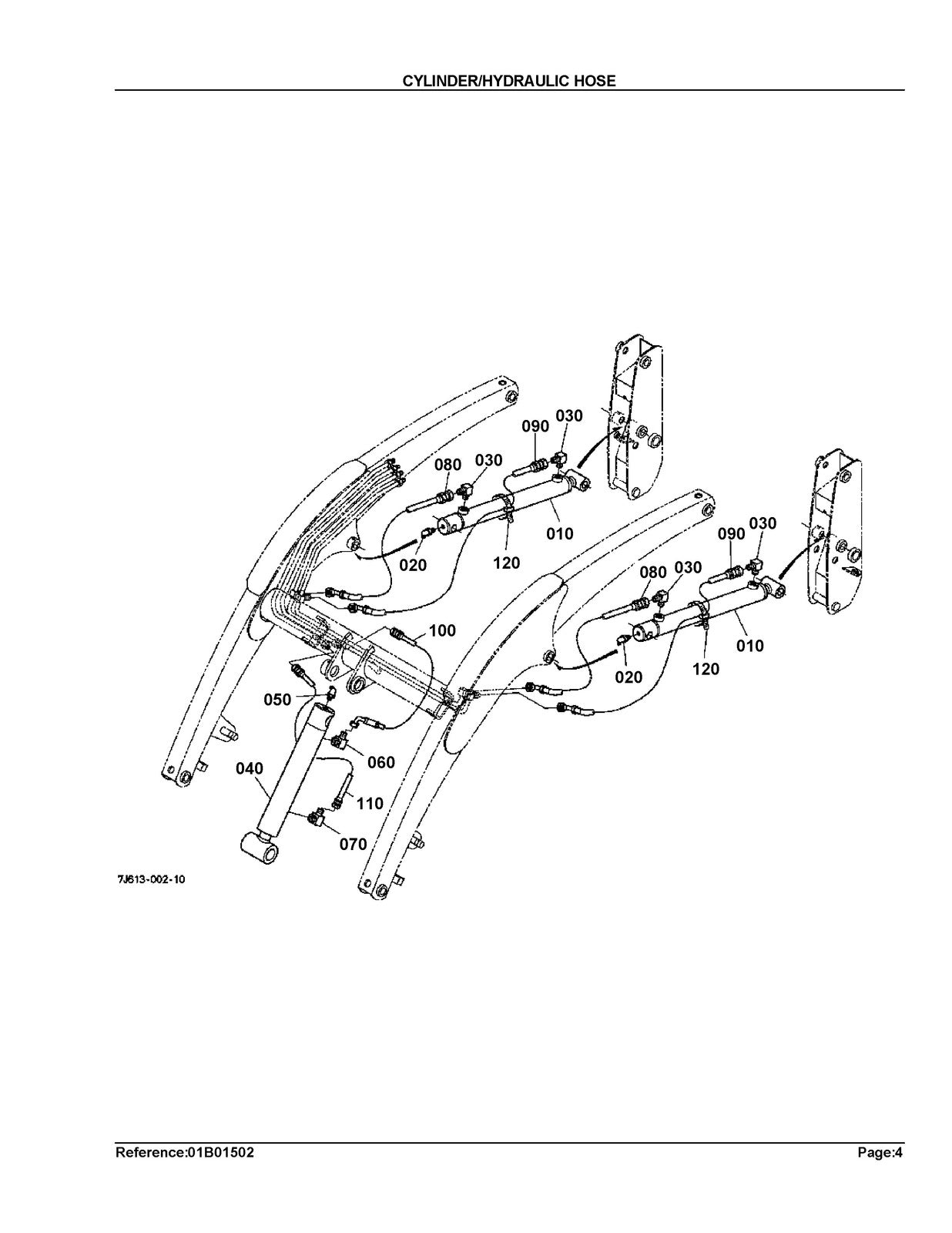 KUBOTA LA240 Loader Illustrated Parts List Manual - WIRE BOUND - TOUGH COVERS