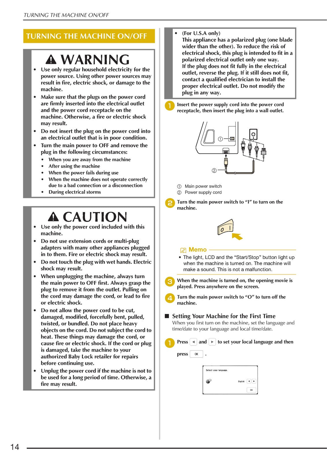 BABY LOCK Meridian BLMA Embroidery Machine Instruction Manual - WIRE BOUND