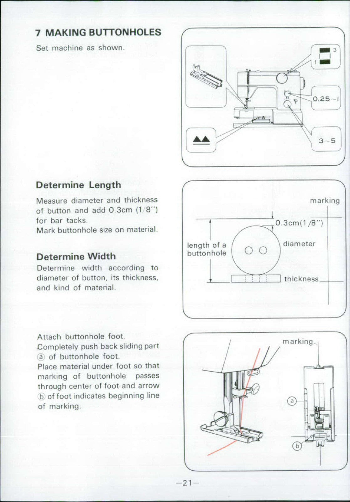 TOYOTA EC-1 EC-1B Sewing Machine Instruction Manual - WIRE BOUND - TOUGH COVERS
