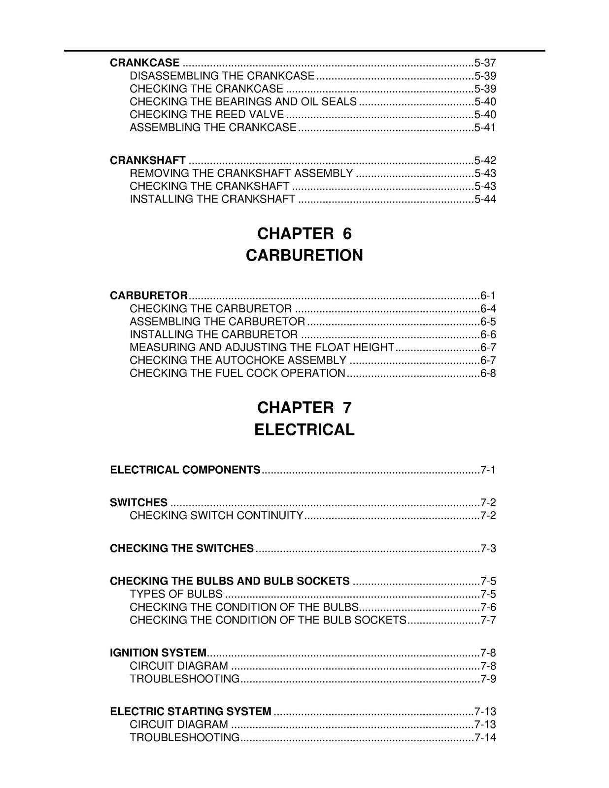 YAMAHA YJ50RN Vino Scooter Service Manual 2001 - STEEL WIRE BOUND - TOUGH COVERS