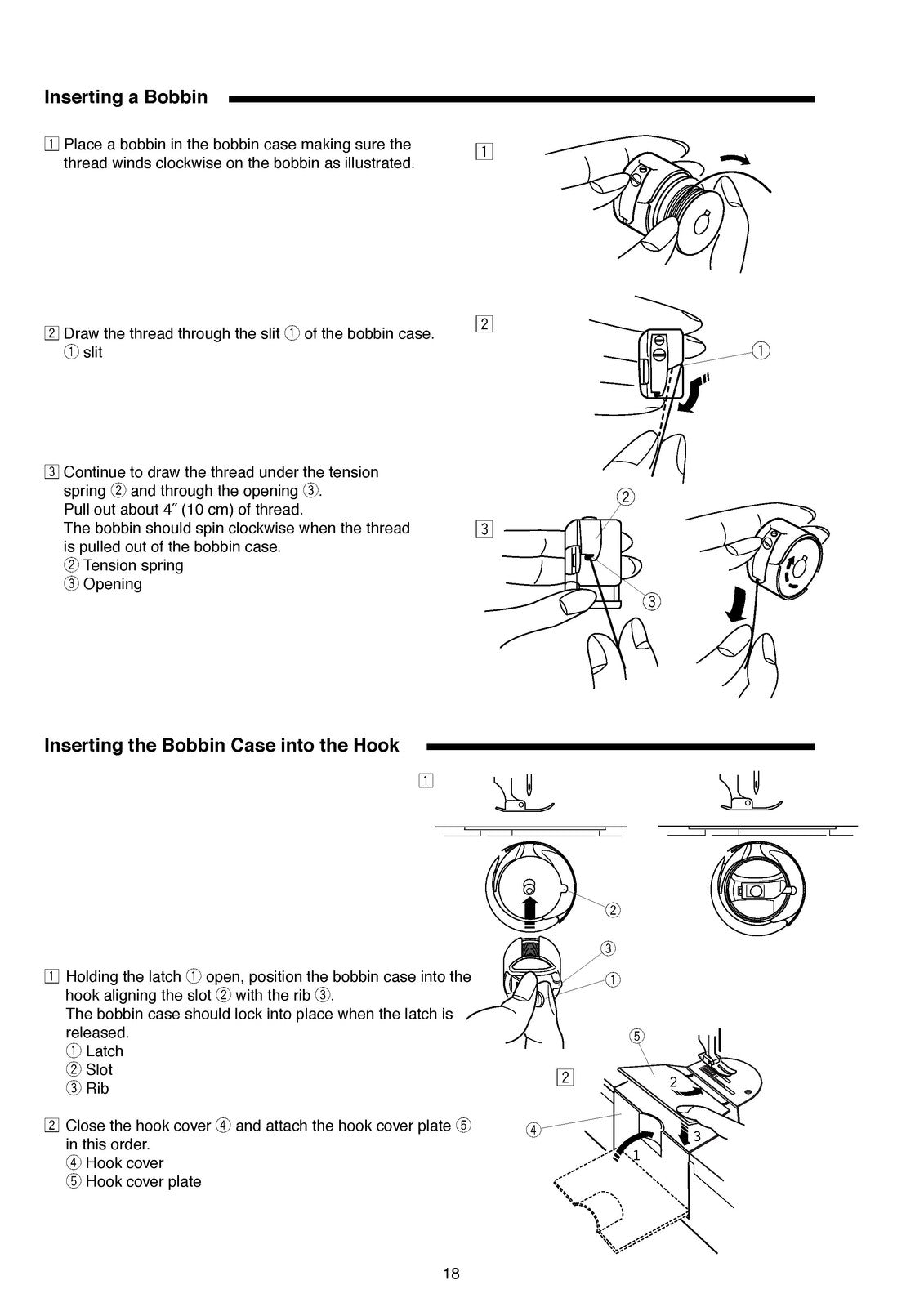 HANDI QUILTER HQ Stitch Model 510 Instruction Manual - WIRE BOUND - COVERS