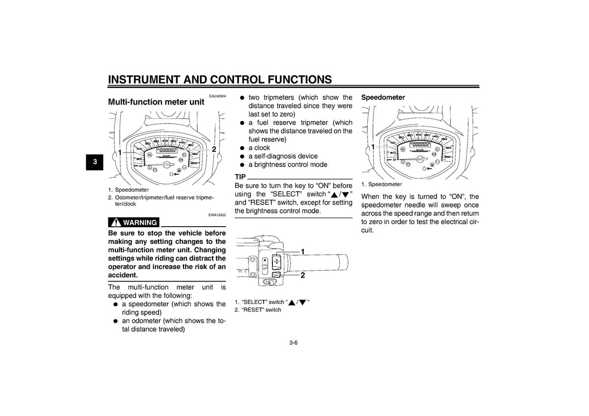 YAMAHA XVS1300A Owners Manual 2009 - STEEL WIRE BOUND - PROTECTIVE COVERS