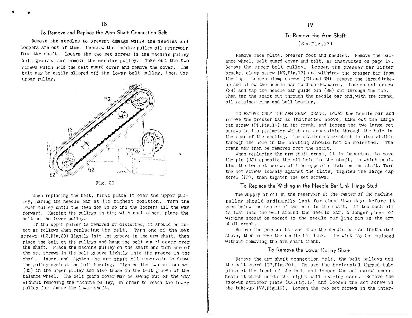 SINGER 231 231-8 Sewing Machine Service Manual - STEEL WIRE BOUND - TOUGH COVERS