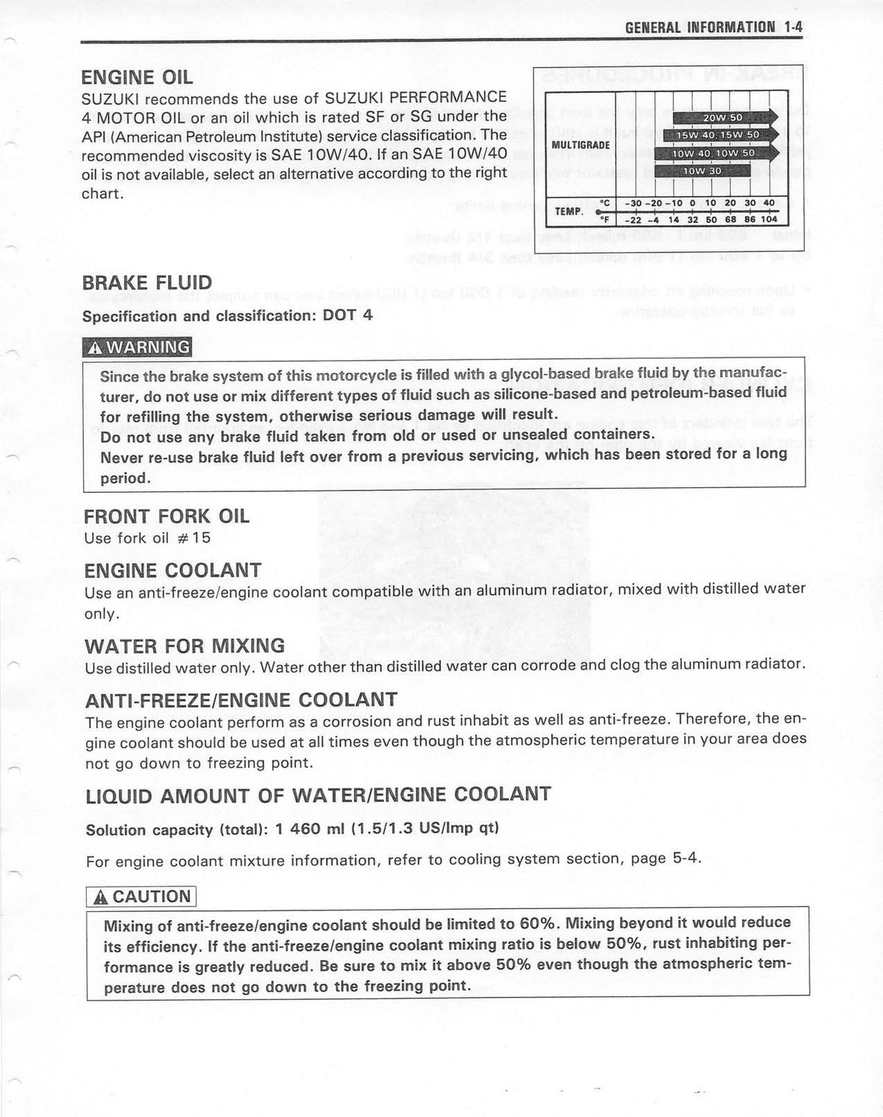 SUZUKI VZ800 Marauder Motorcycle Service Manual 1998-2004 - WIRE BOUND - COVERS