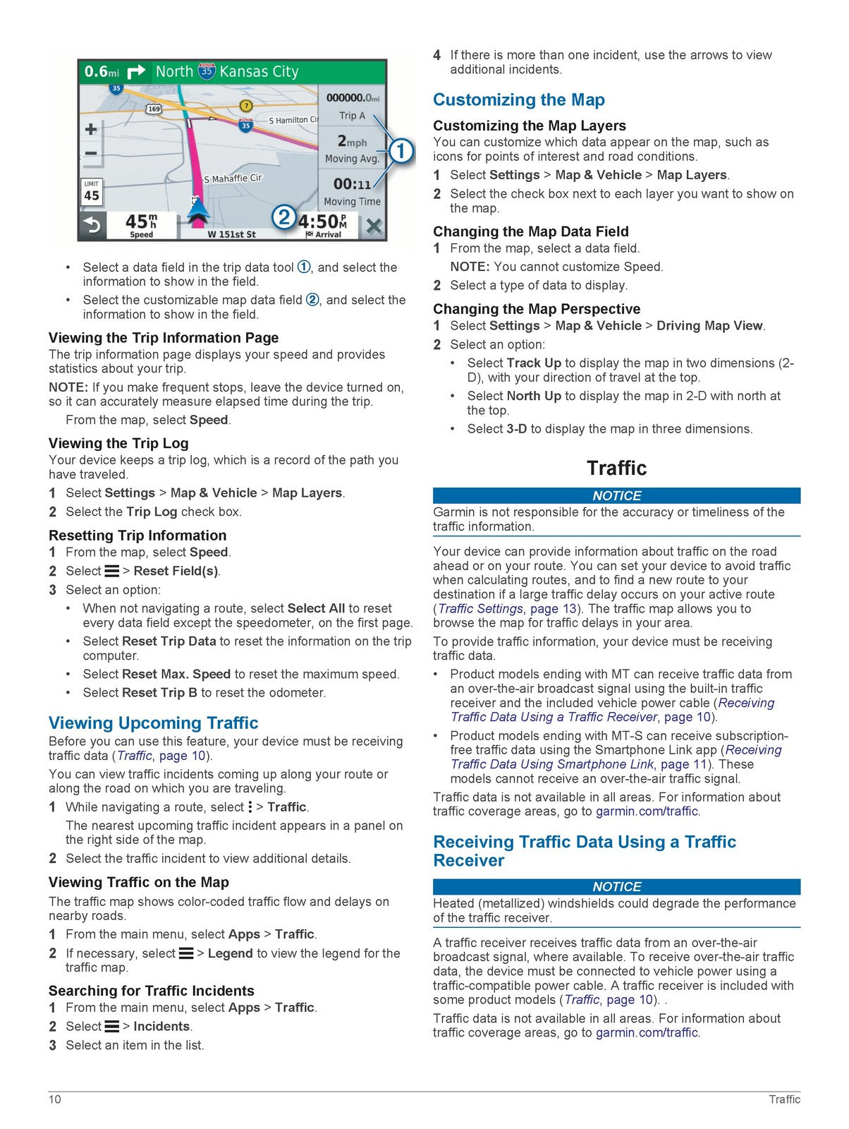 GARMIN Drive 52 Drive 5 Pro Owners Manual 2018 - STEEL WIRE BOUND - TOUGH COVERS