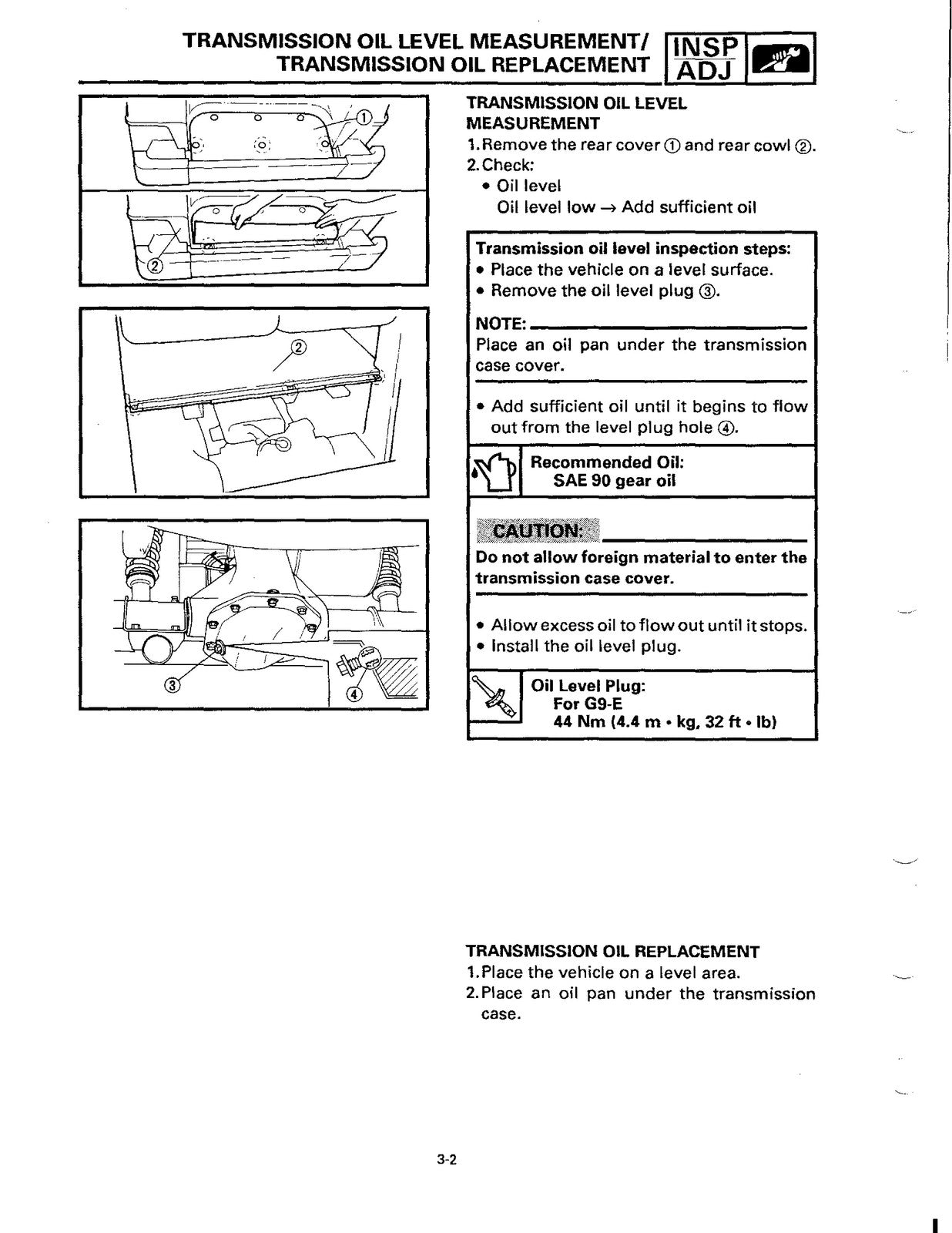 YAMAHA G2 G9 Golf Cart Service Manual - STEEL WIRE BOUND - PROTECTIVE COVERS
