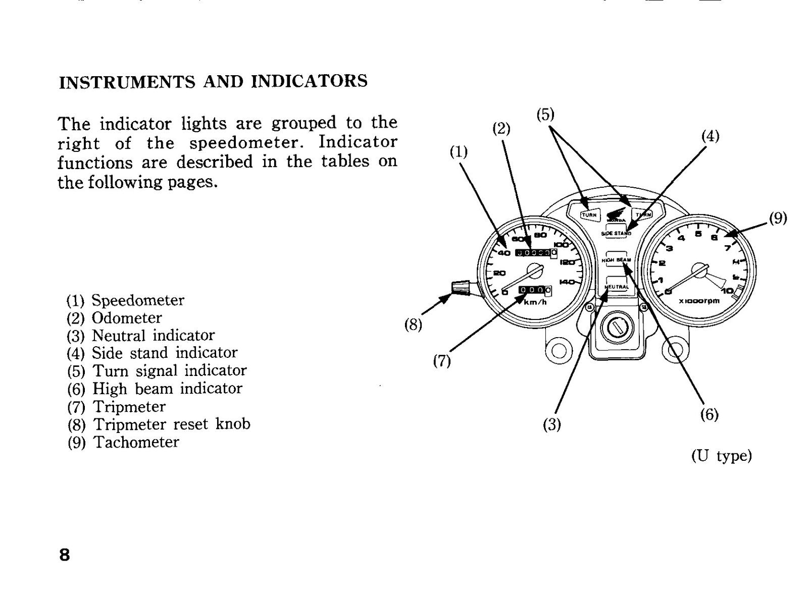 HONDA CB250 Motorcycle Owners Manual 1992 - BOUND - COVERS - XL FOLDOUT PAGES