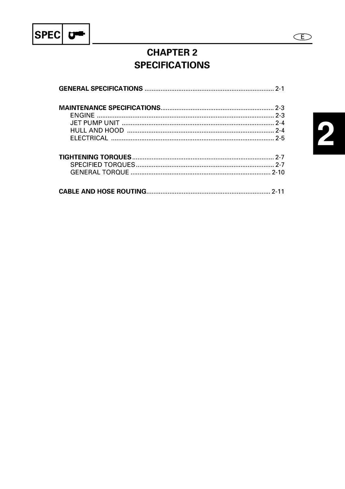YAMAHA WaveRunner XL800 Service Manual - BOUND - COVERS - XL FOLDOUT PAGES