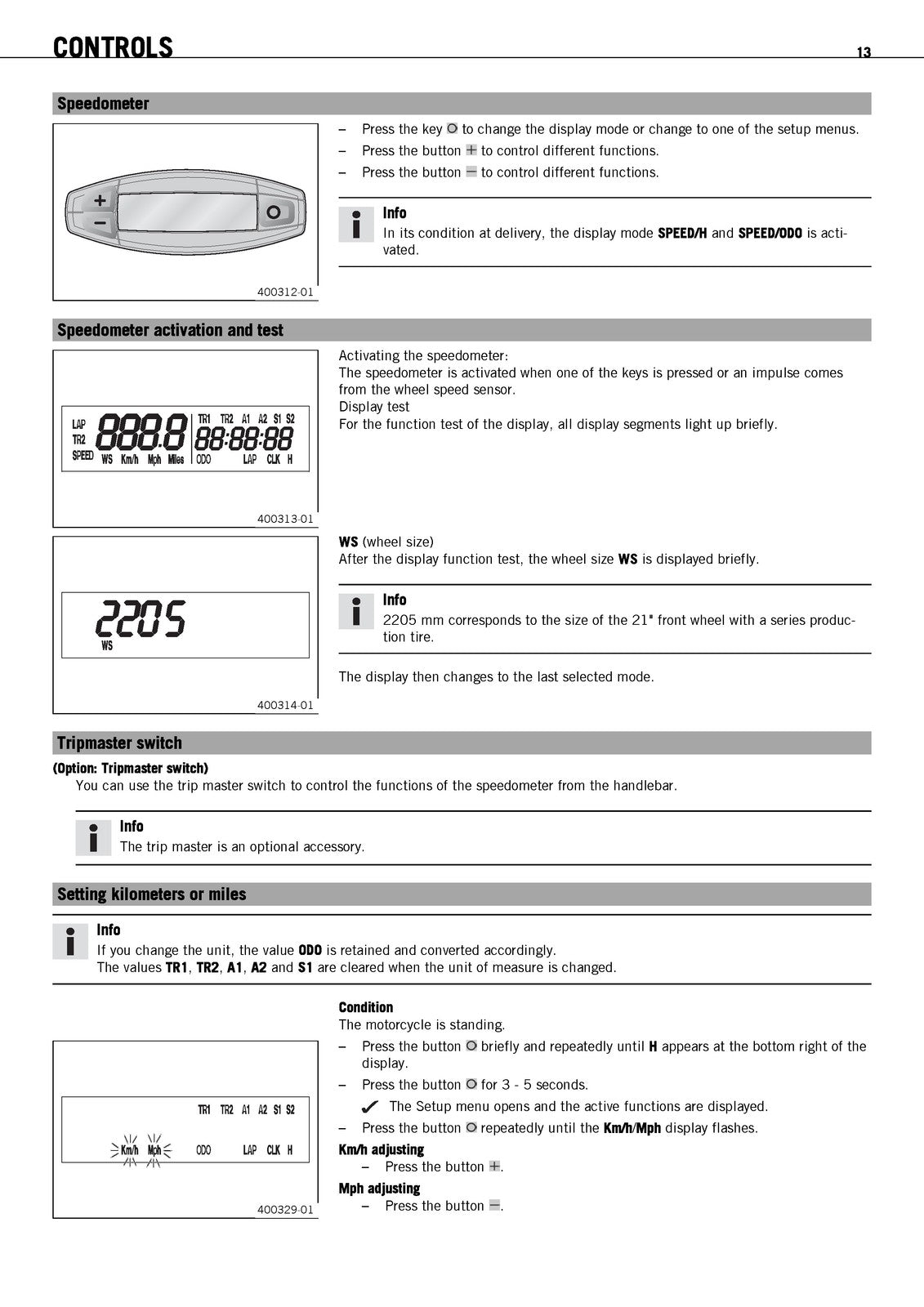 KTM 450 EXC EU 530 EXC EU 450 XC-W USA Owners Manual 2010 - WIRE BOUND - COVERS