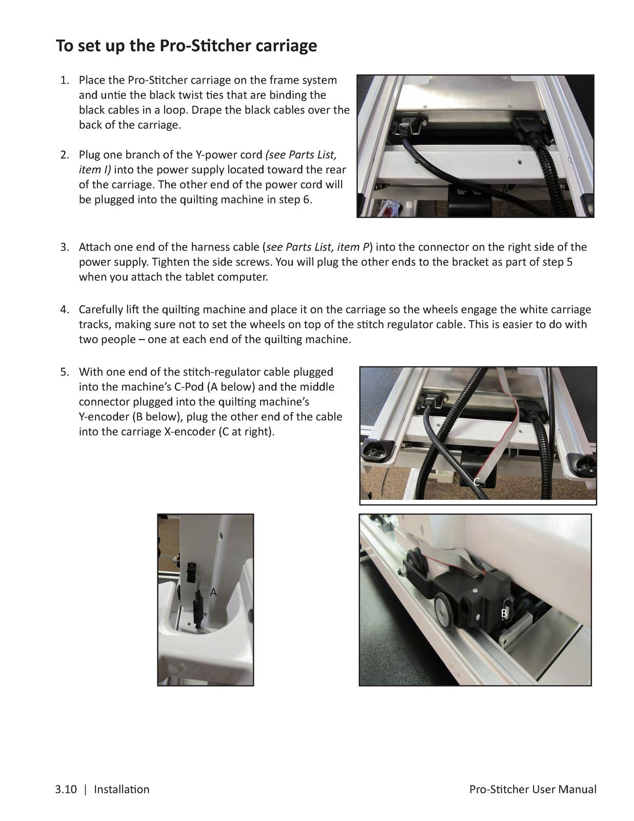 HANDI QUILTER Pro-Stitcher Baby Lock Crown Jewel User Manual - WIRE BOUND