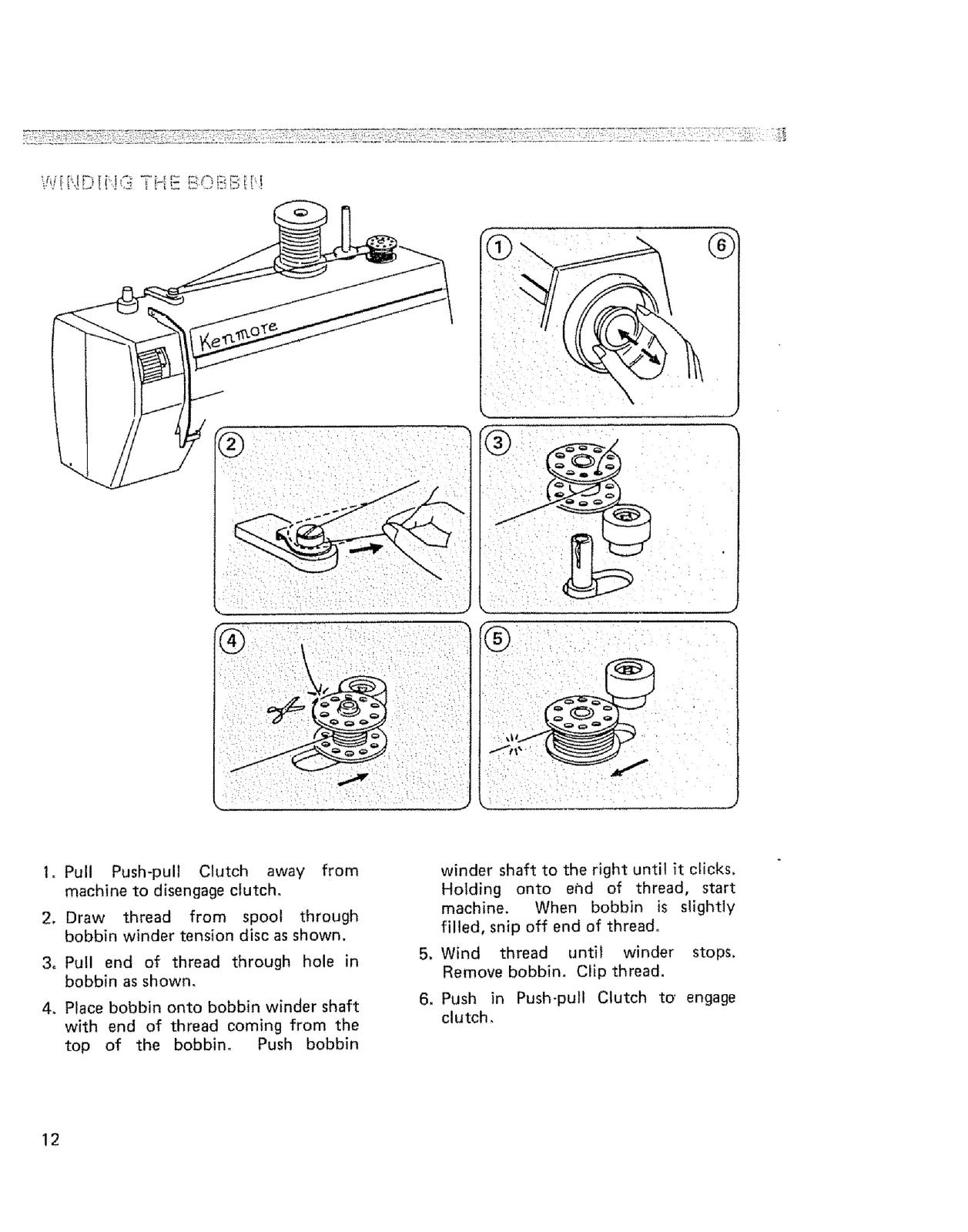 KENMORE 17881 Sewing Machine Owners Manual - STEEL WIRE BOUND - TOUGH COVERS