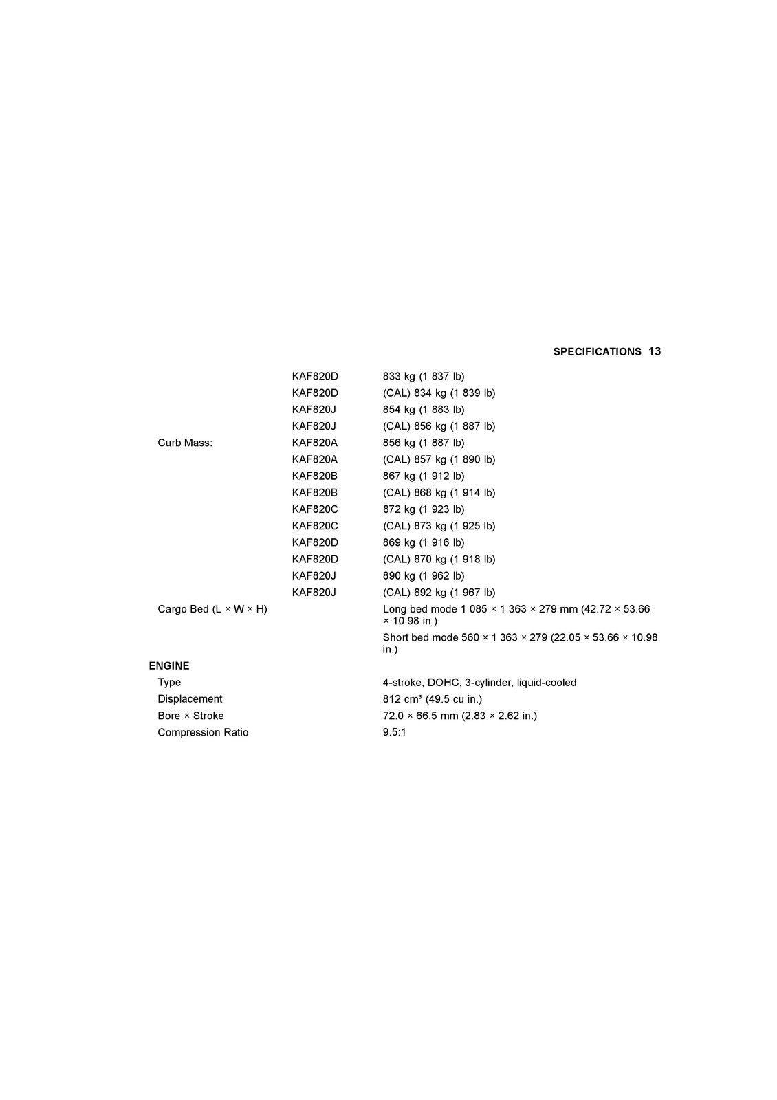 KAWASAKI Mule Pro-FXT EPS Camo Utility Vehicle Owners Manual 2018 - WIRE BOUND