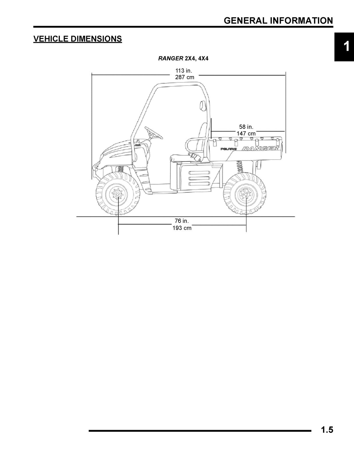 POLARIS Ranger 500 2X4 4X4 EFI Service Manual 2008 - BOUND - COVERS - FOLDOUTS