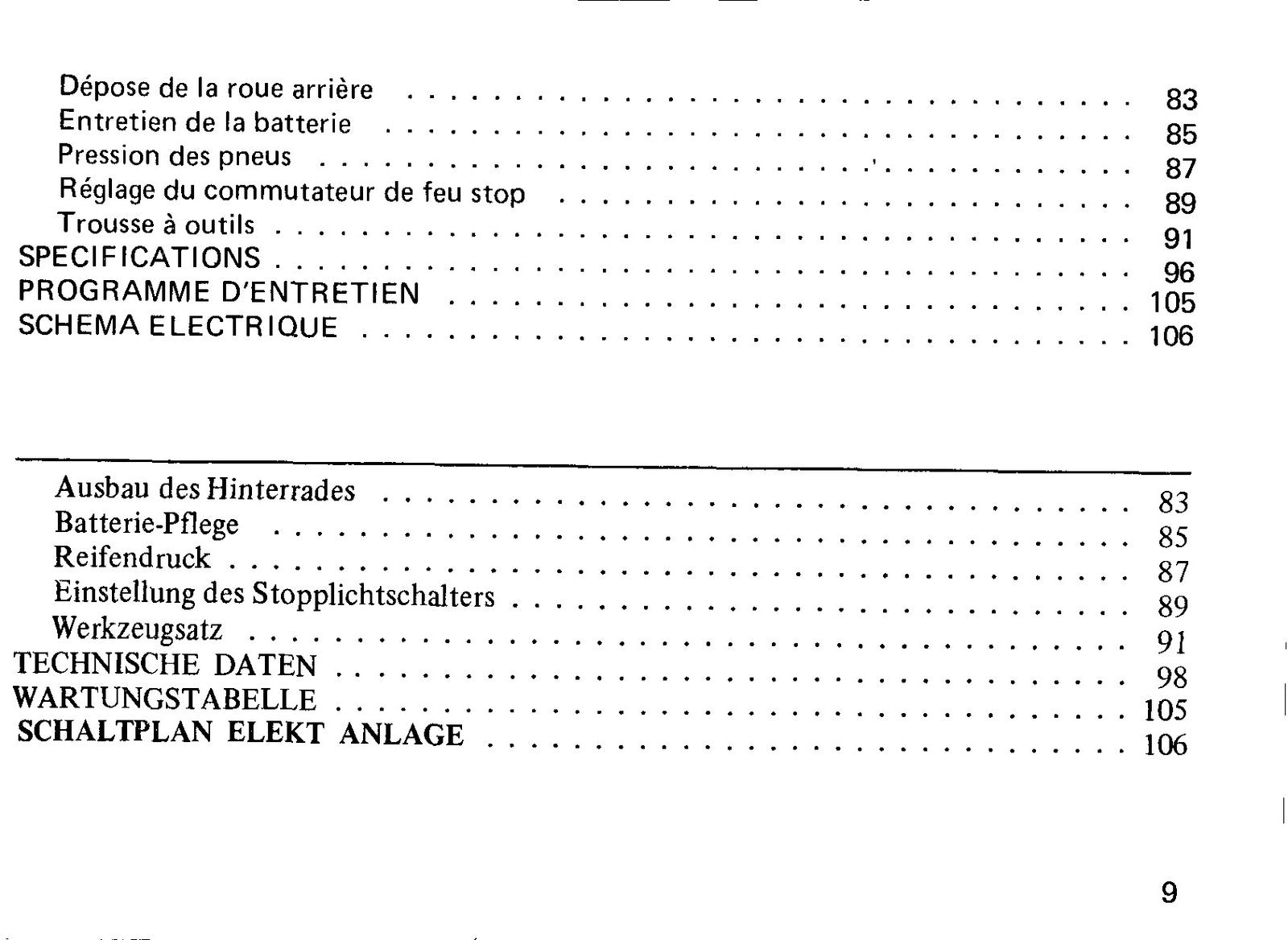 HONDA CB500T Motorcycle Owners Manual 1974 - BOUND - COVERS - XL FOLDOUT PAGES