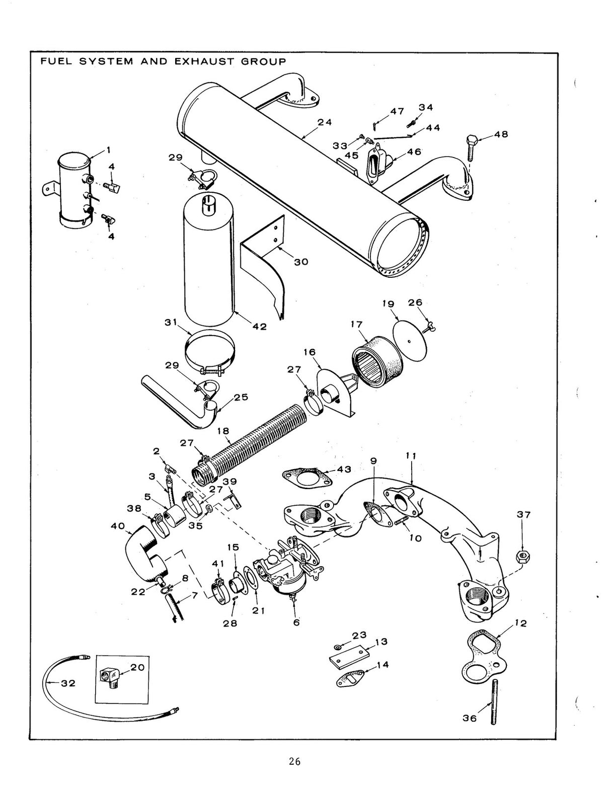 ONAN NH Series RV Generator Operators And Parts Manual - WIRE BOUND - COVERS