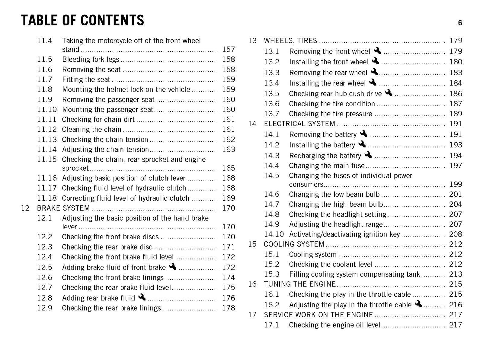 KTM 1190 RC8 R EU GB FR JP Owners Manual 2014 - STEEL WIRE BOUND - TOUGH COVERS