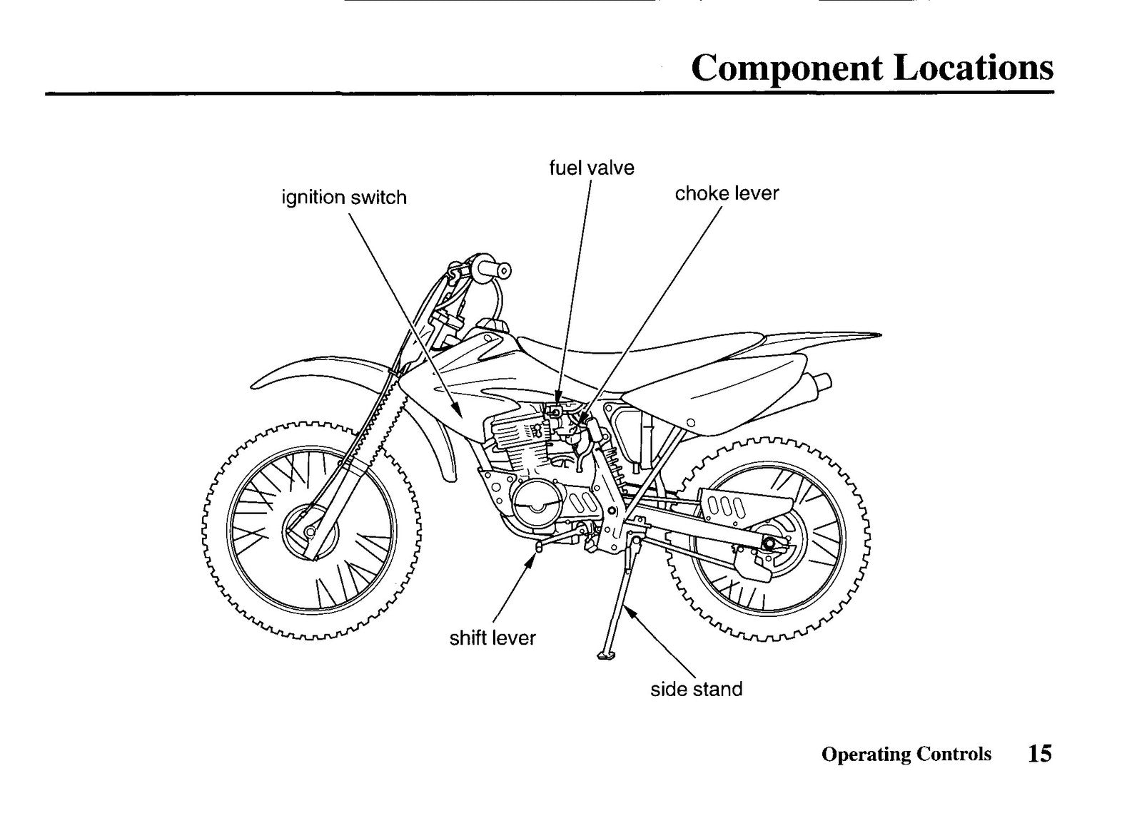 HONDA CRF100F Motorcycle Owners Manual 2005 - STEEL WIRE BOUND - TOUGH COVERS